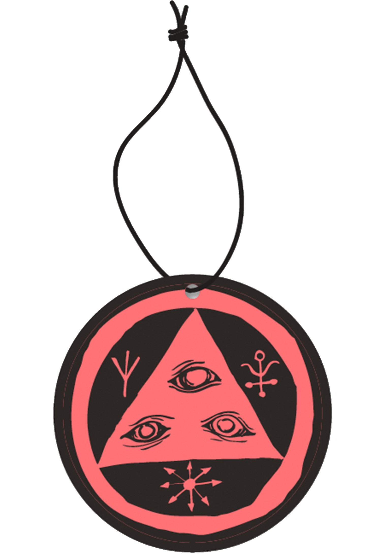 Talisman Air Freshener - Citrus Scent black-coral Vorderansicht