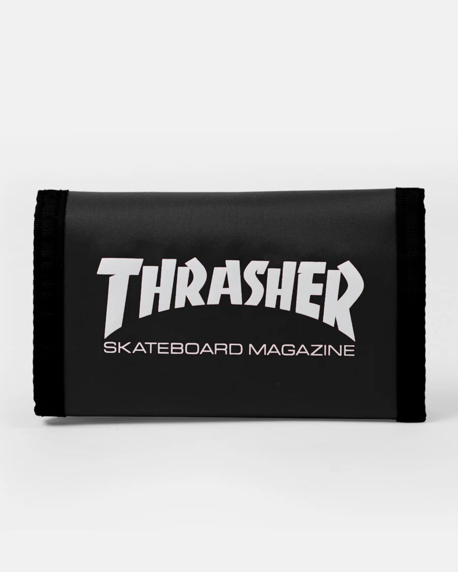 Skate Mag Trifold Velcro black Vorderansicht