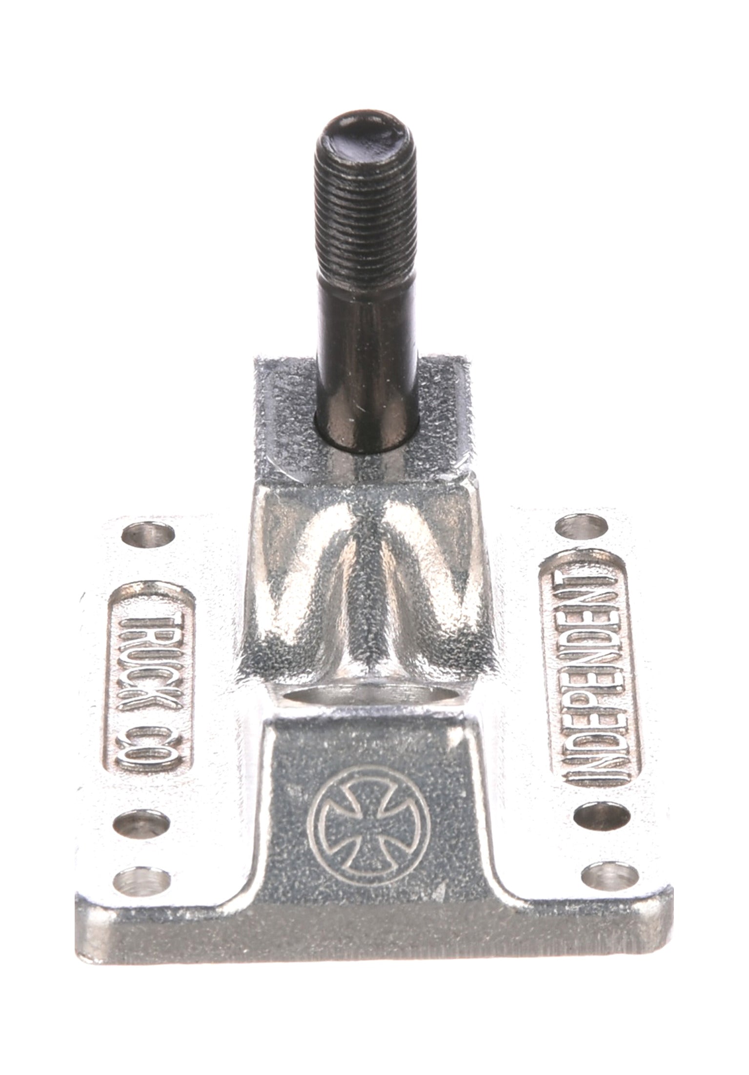 Baseplate 6 Hole silver Rueckenansicht