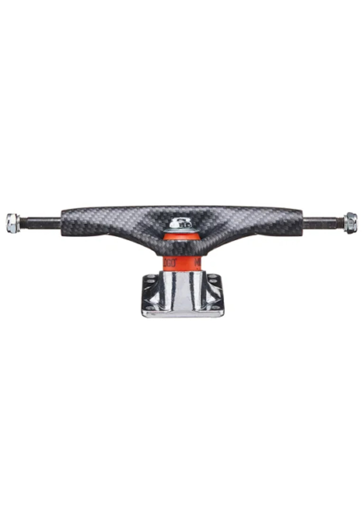 8,75 Hydro-Dipped Carbon Fiber Looking Hanger silver Rueckenansicht