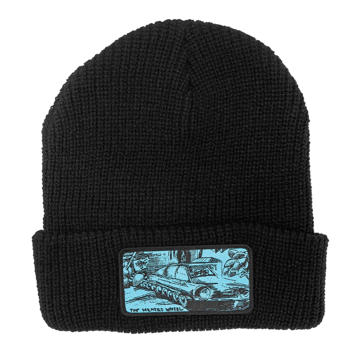 Journey Woven Patch black Vorderansicht