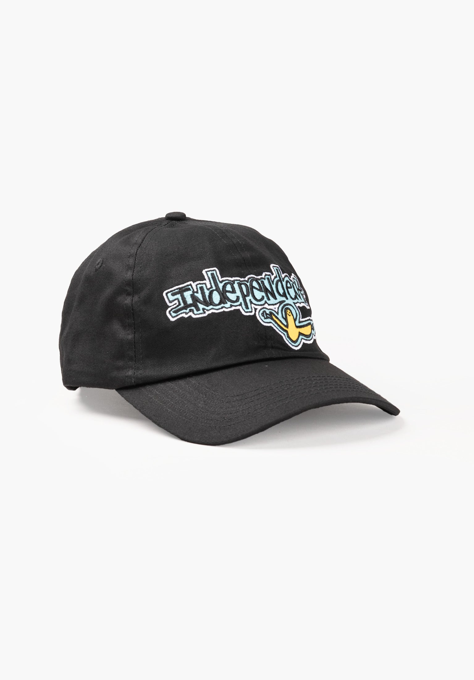 Gonz Bar Dad 6-Panel Strapback Unstructured black Vorderansicht