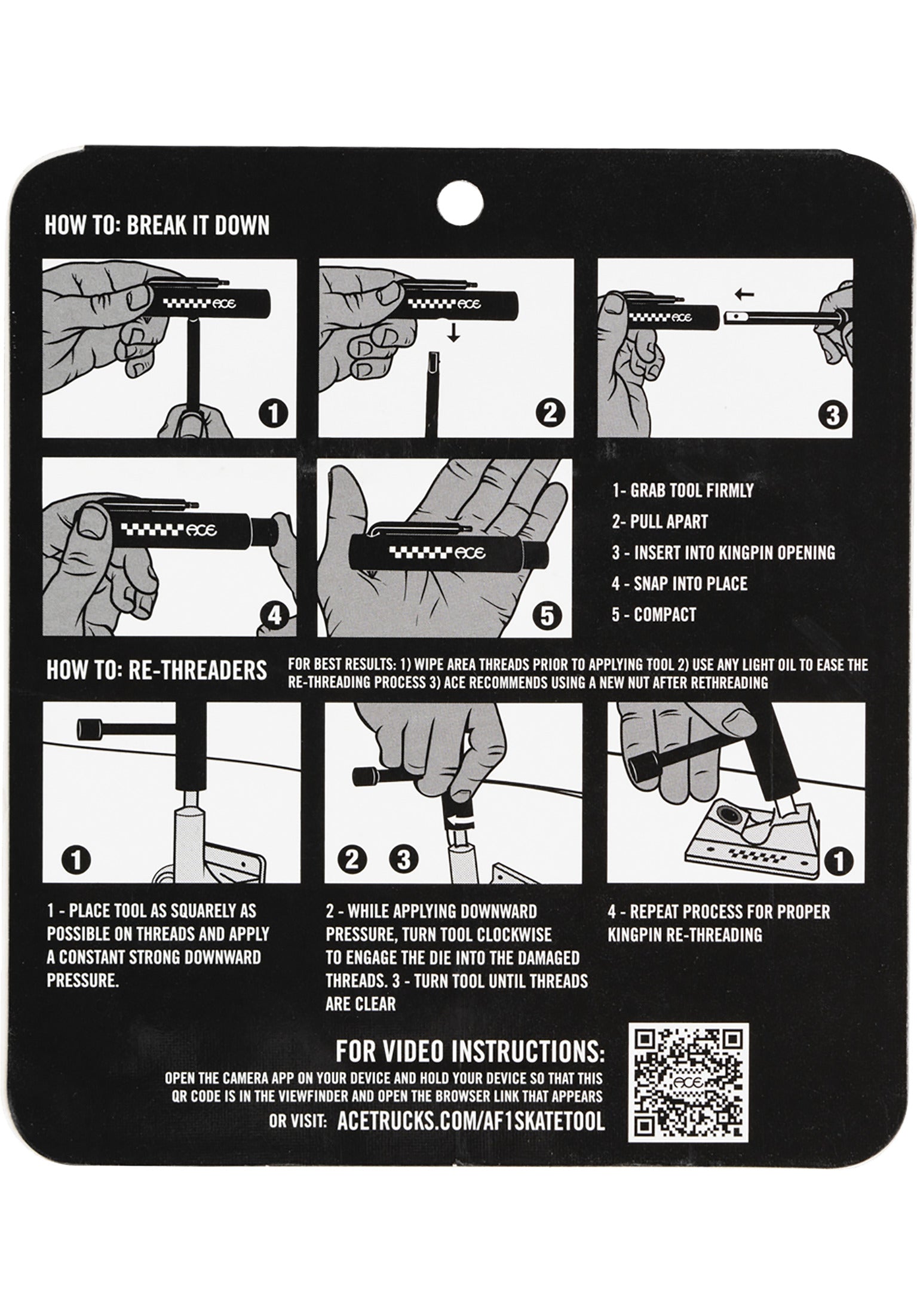 AF1 Skate Tool Rueckenansicht