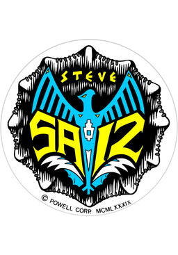 Steve Saiz Totem 3.25 Sticker multicolored Vorderansicht