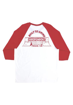 Bar-rier 3/4 Sleeve midweight white-red Vorderansicht