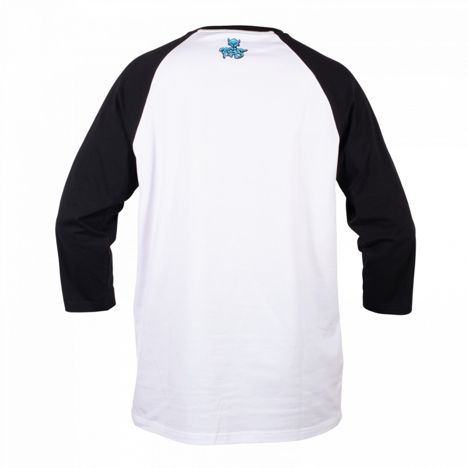 3/4 Raglan Skatecreep grey mel black Rueckenansicht