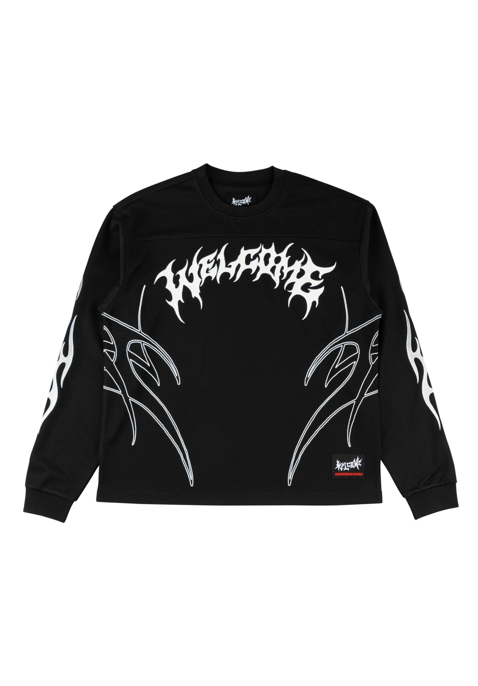 Scrub Mesh Racing Jersey black Vorderansicht