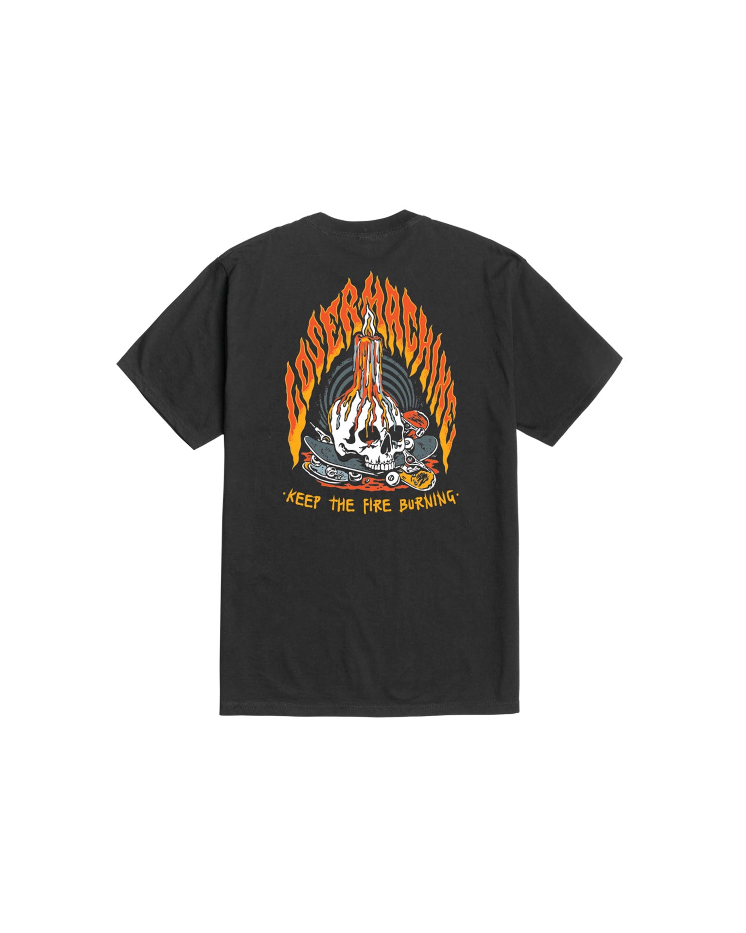 On Fire black Vorderansicht