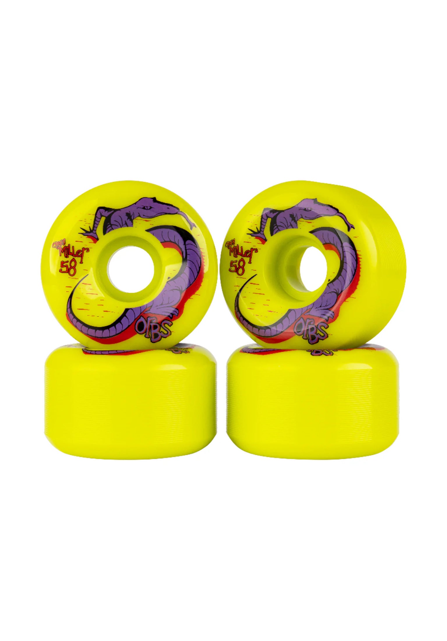 Chris Miller Specters neon-yellow Vorderansicht