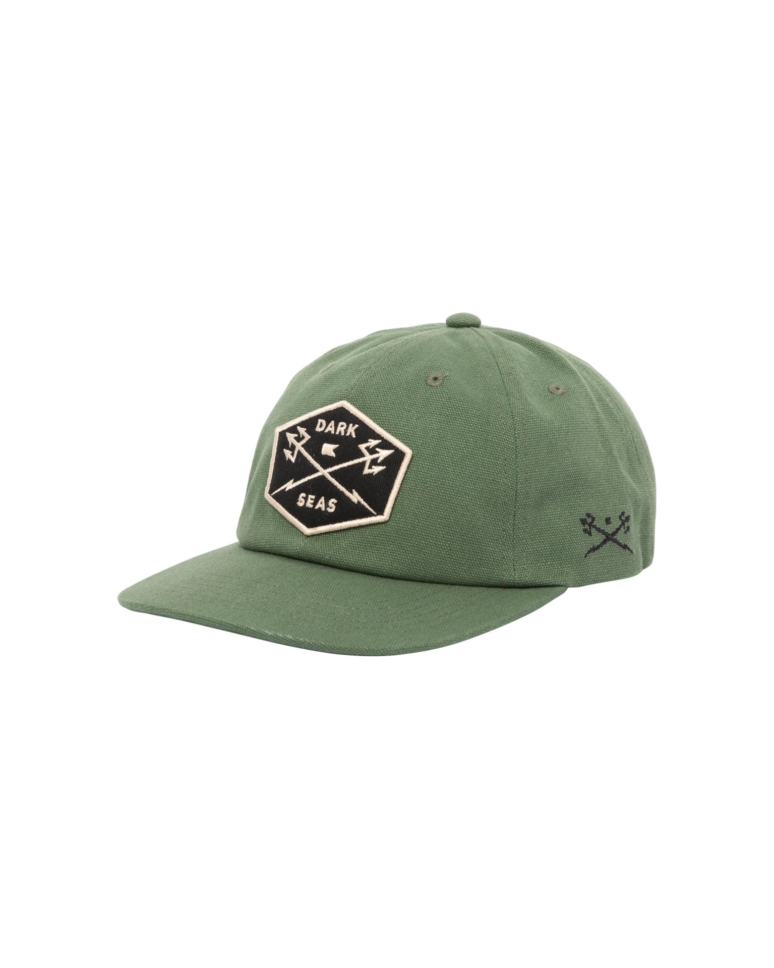 Everest 6-Panel Unstructured green Vorderansicht