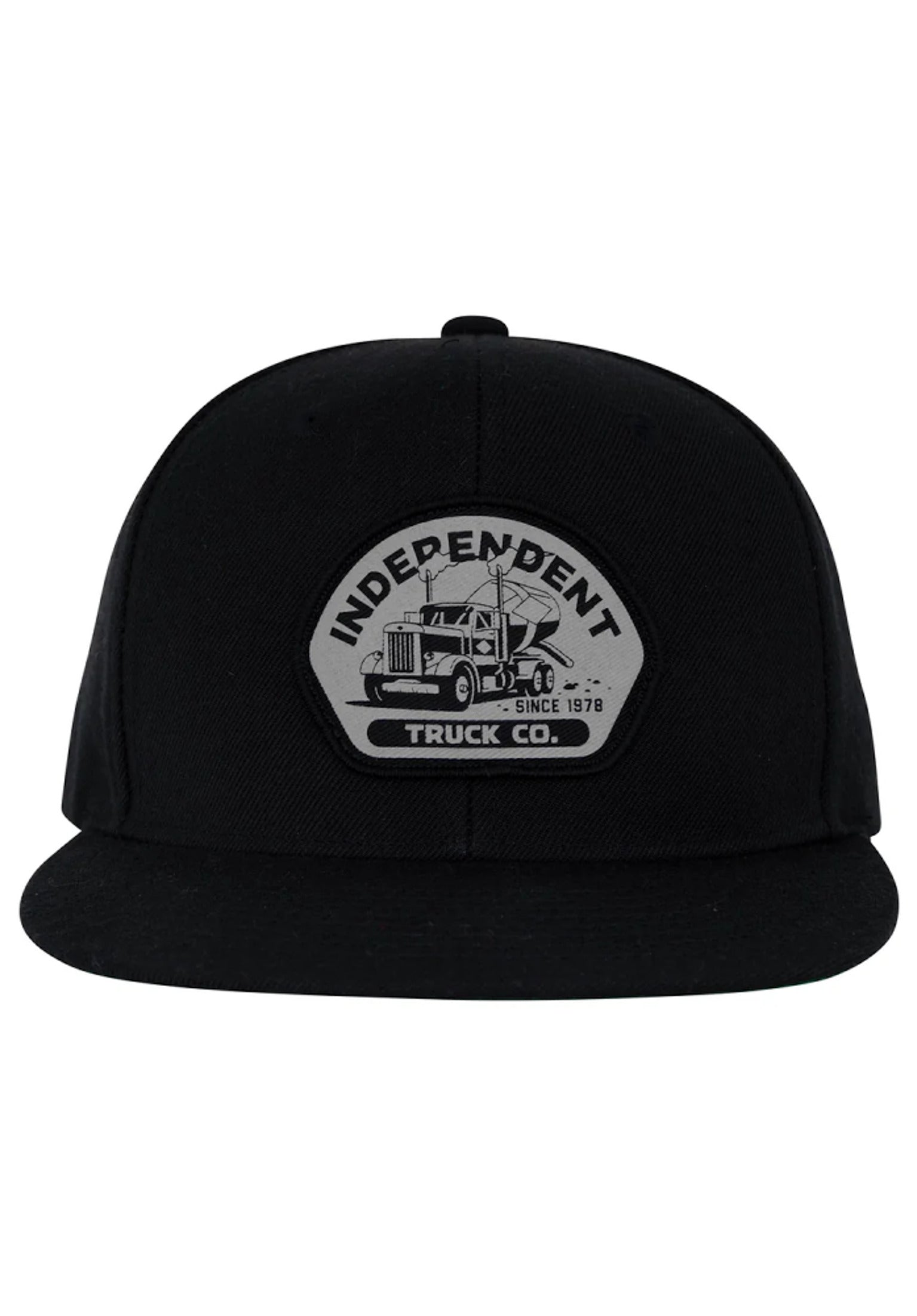 Trucking Structured Hat black Vorderansicht