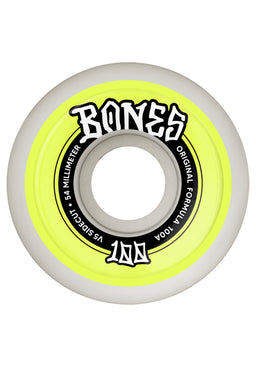 100's Originals V5 Sidecut white-yellow Vorderansicht