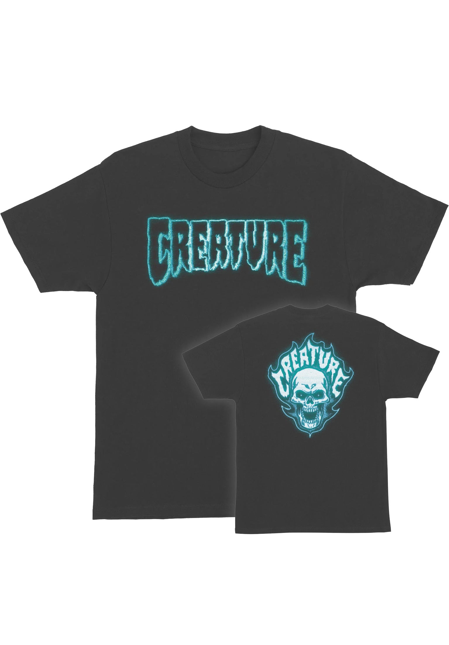 Bonehead Glitch Heavyweight charcoal Vorderansicht