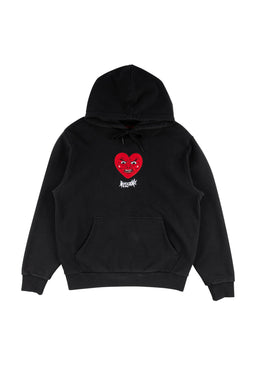 Ricardio Embroidered Pigment-Dyed black Vorderansicht