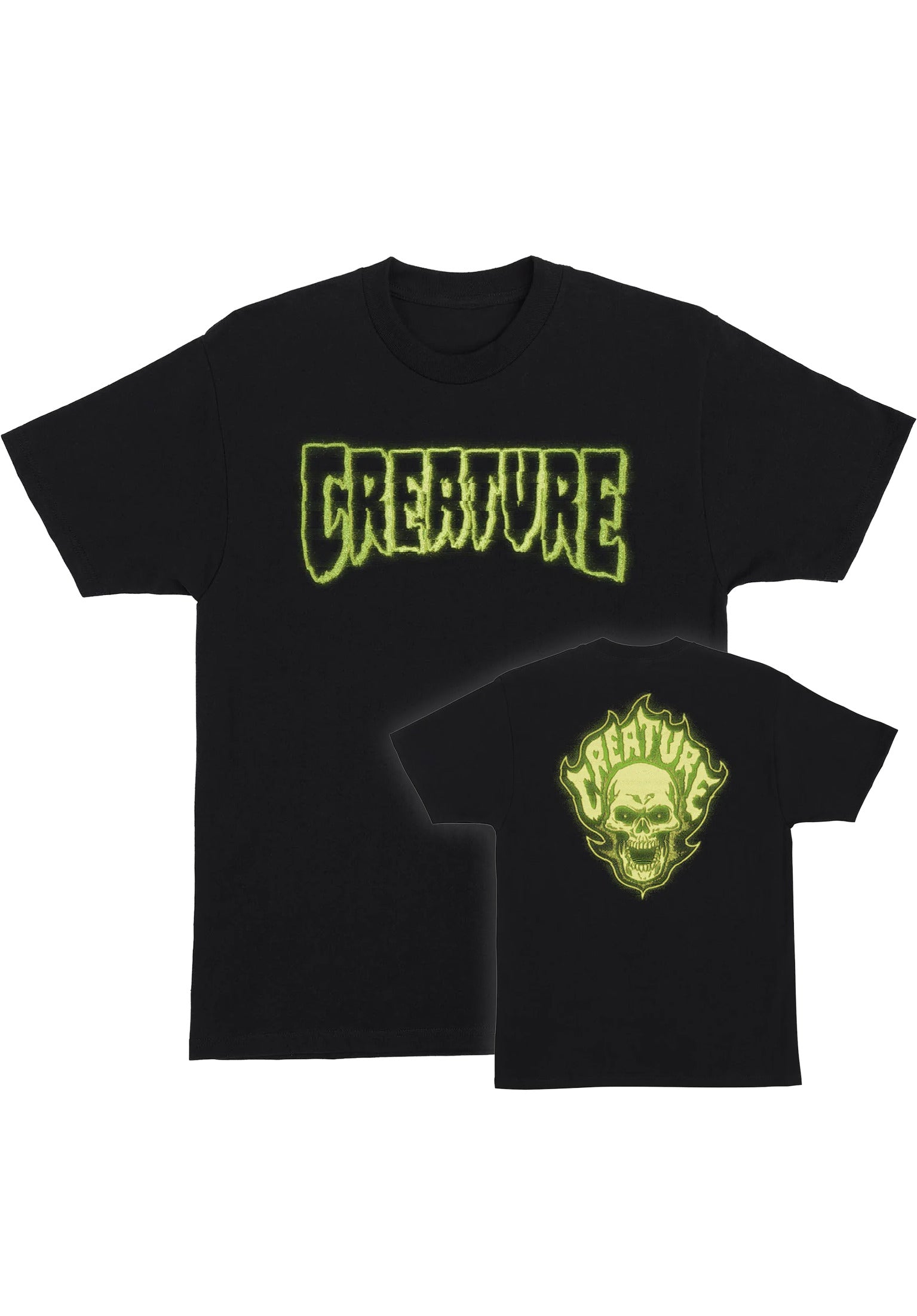 Bonehead Glitch Heavyweight black Vorderansicht