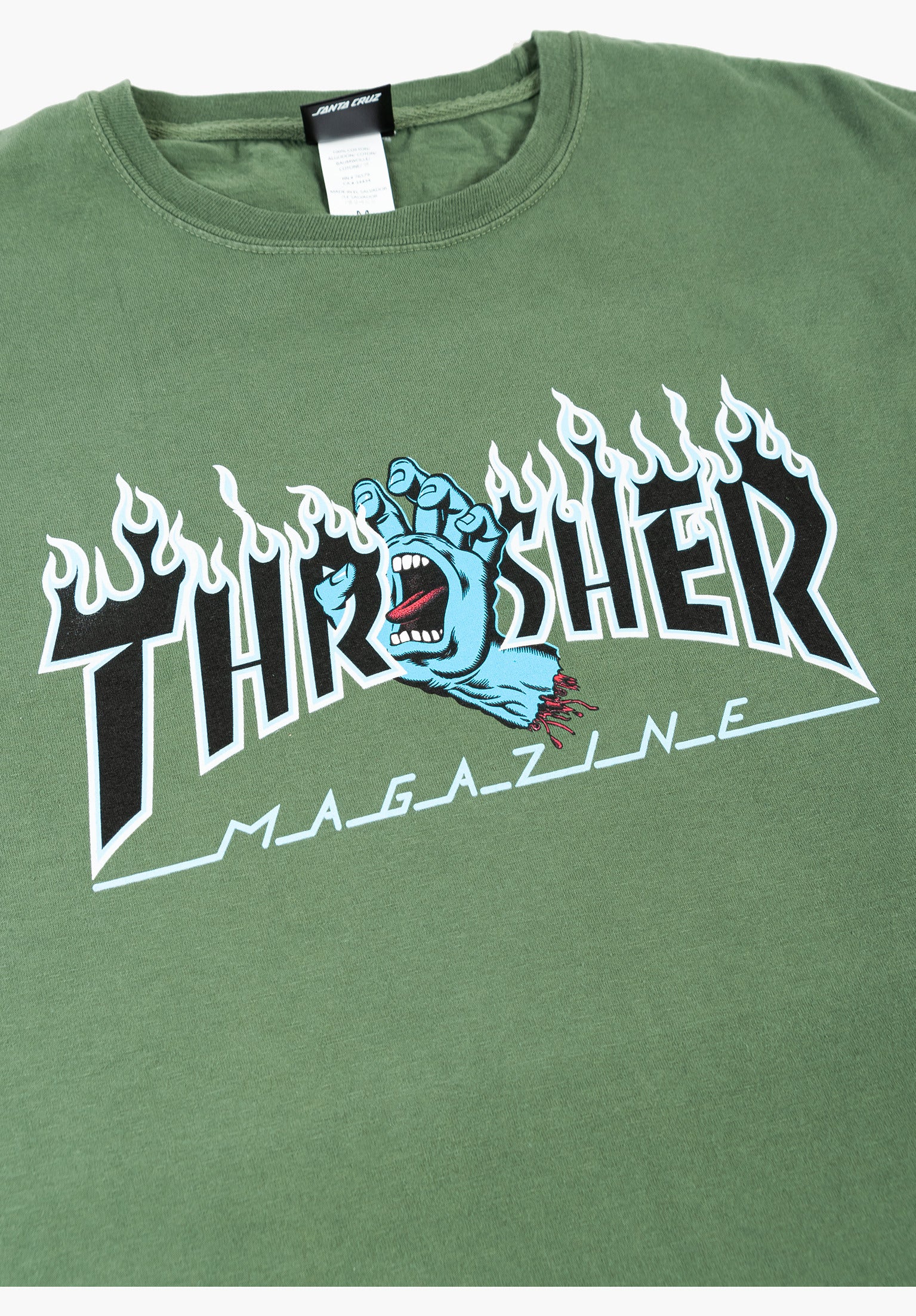 Thrasher Screaming Flame Girl Closeup1