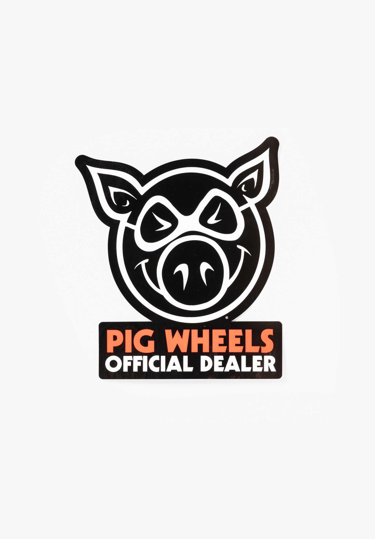 Official Dealer Sticker multicolored Vorderansicht