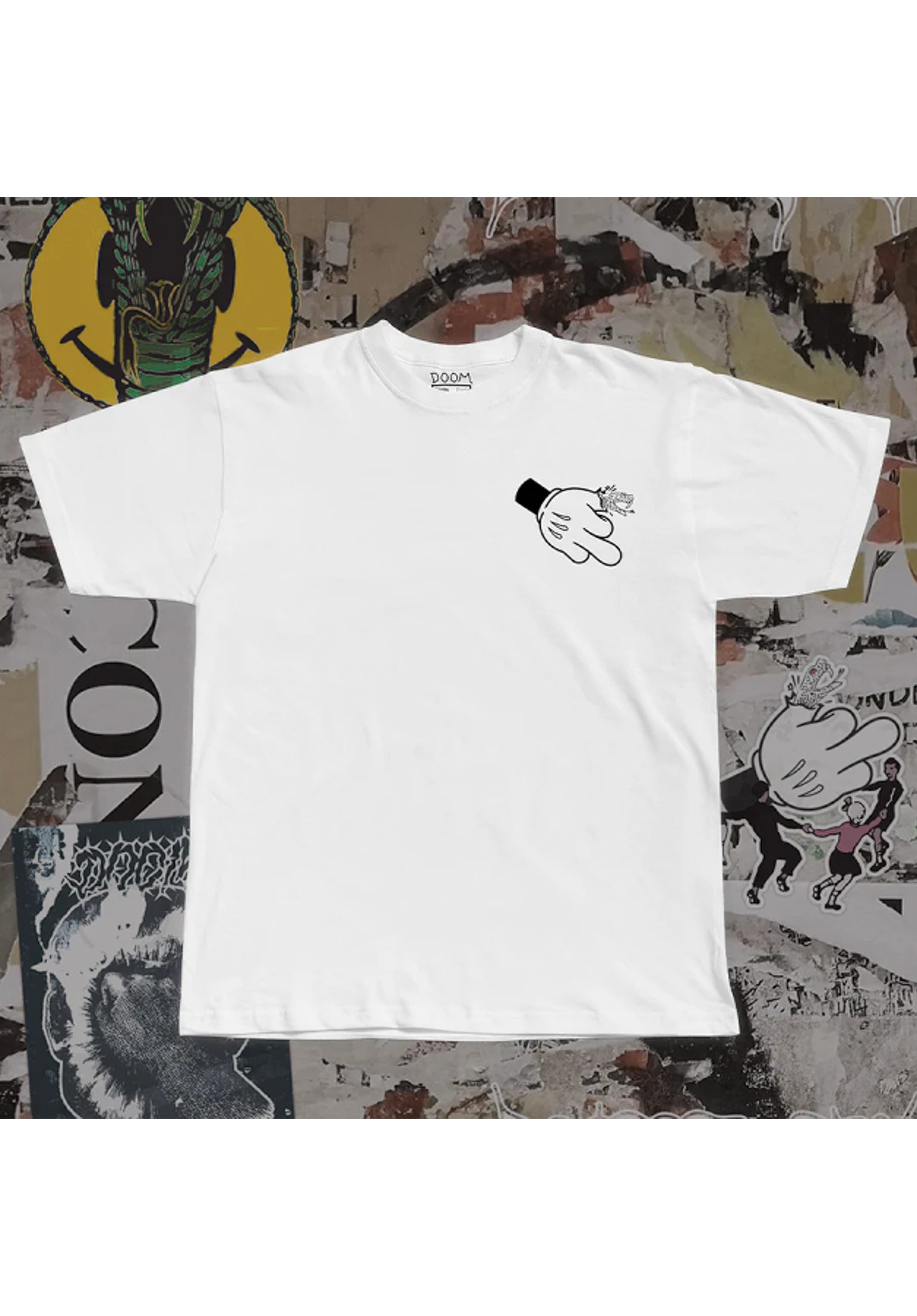 Cartoon Bird black Vorderansicht