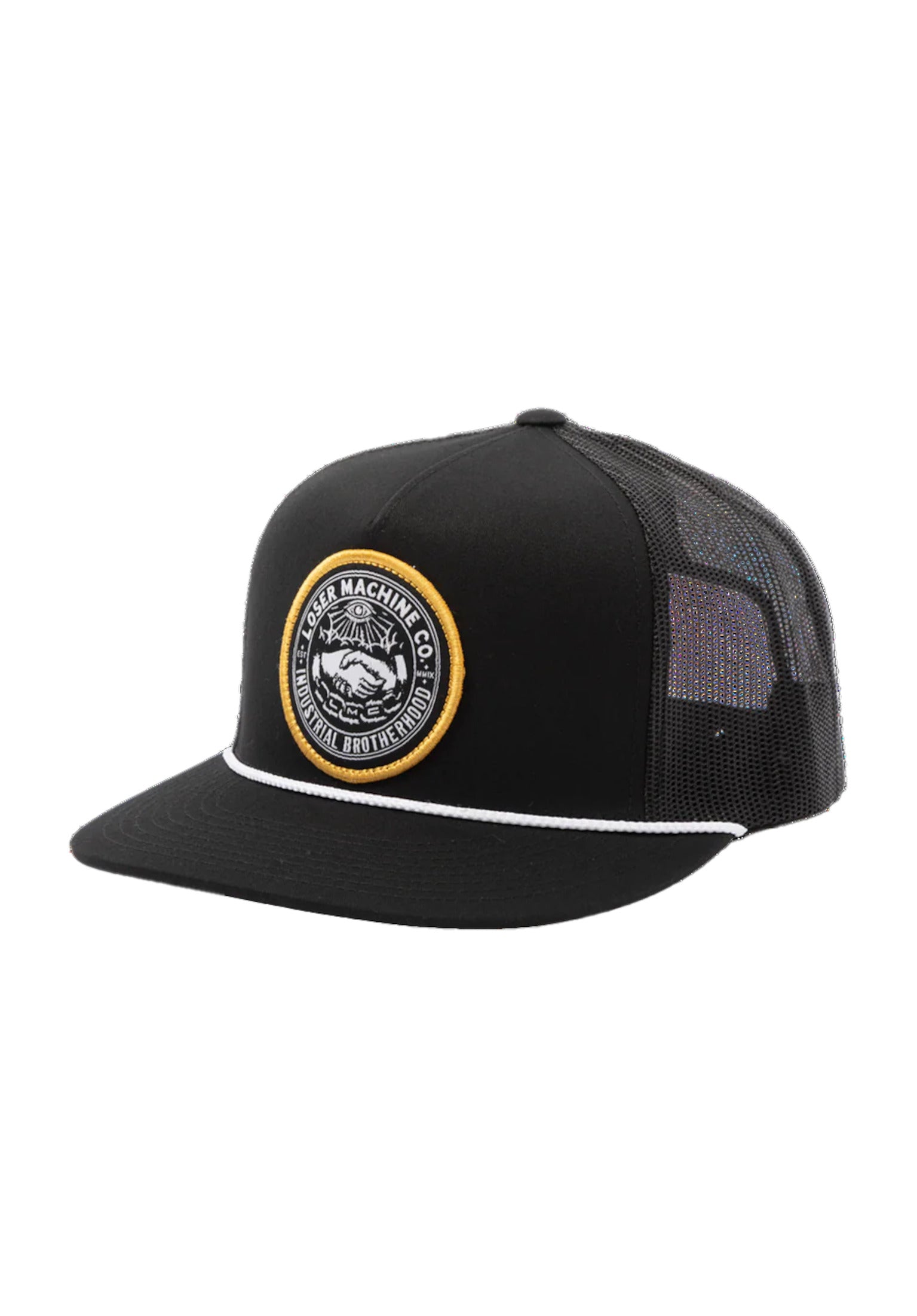 Duncan Trucker Snapback black Vorderansicht