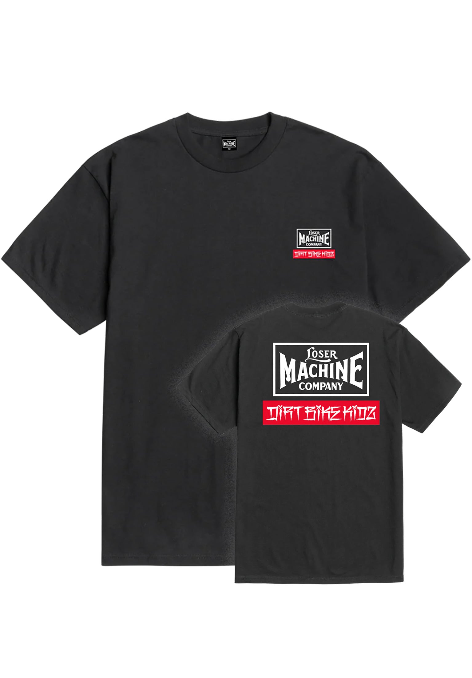 x Dirt Bike Kidz Loser Kidz black Vorderansicht