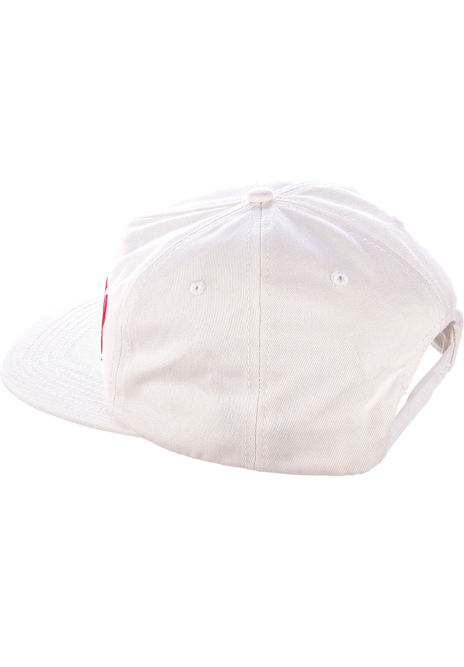 Mag Logo Snapback white Rueckenansicht