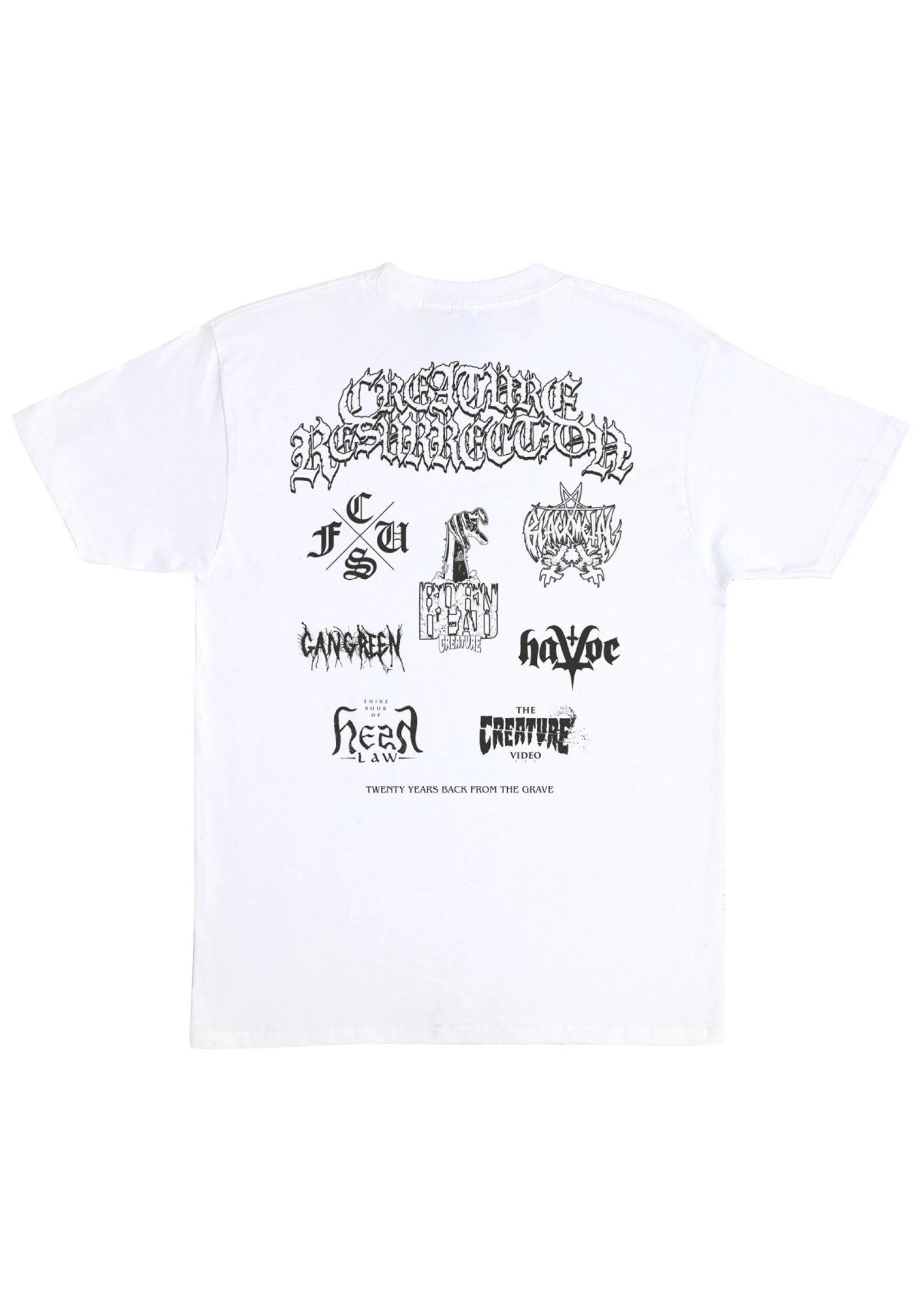 Resurrection XX Heavyweight white Vorderansicht