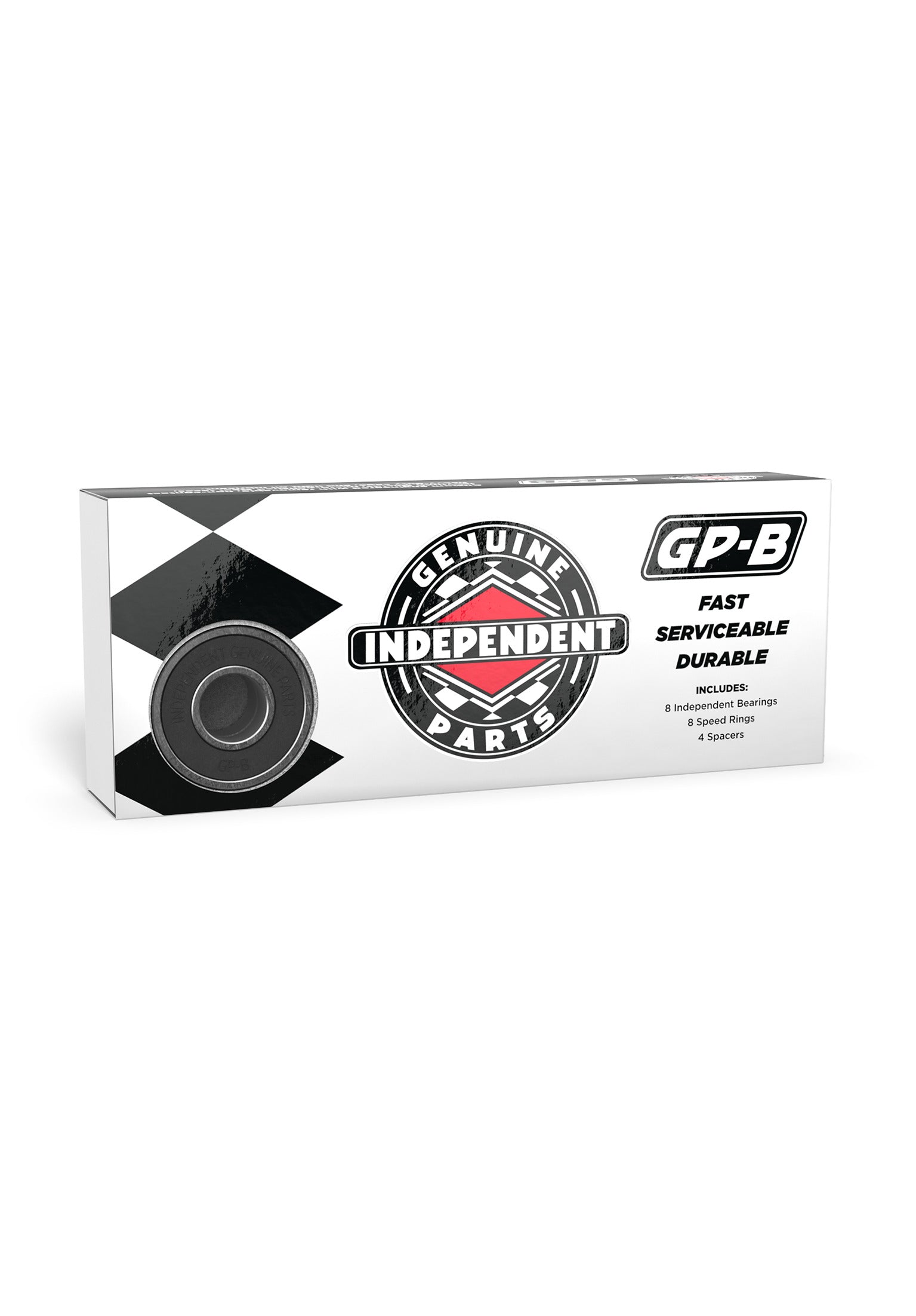 GP-B Black Vorderansicht