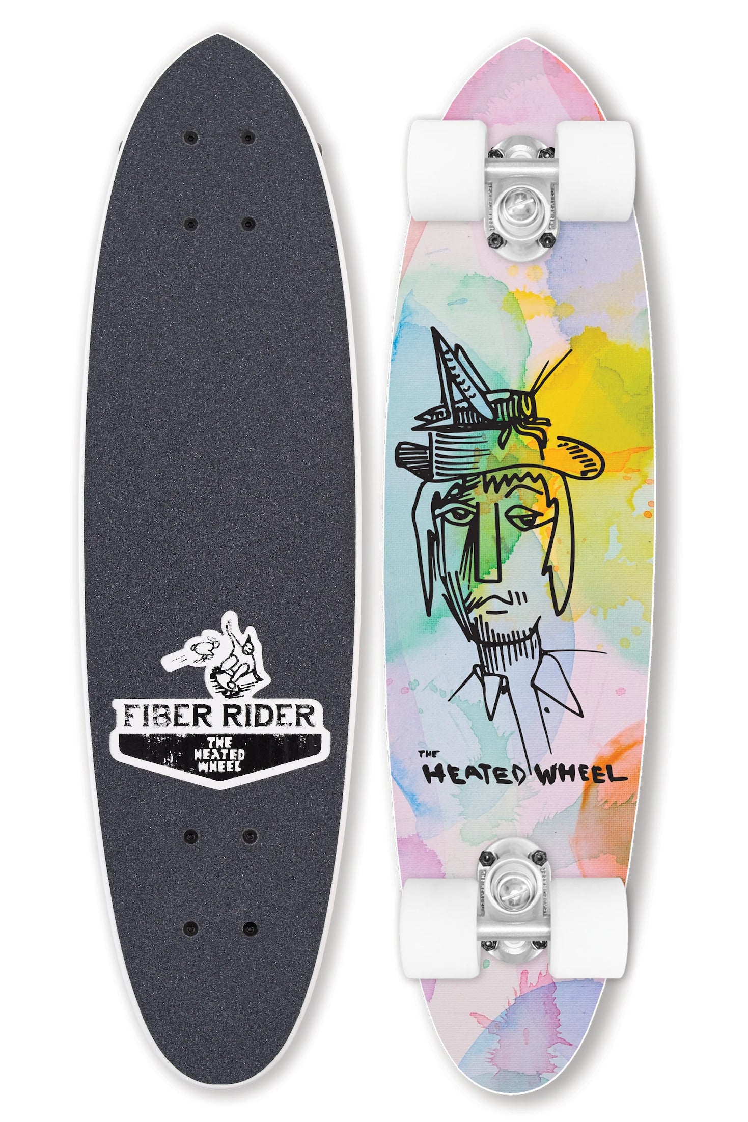 Fiber Rider Grasshopper Guy multicolored Vorderansicht