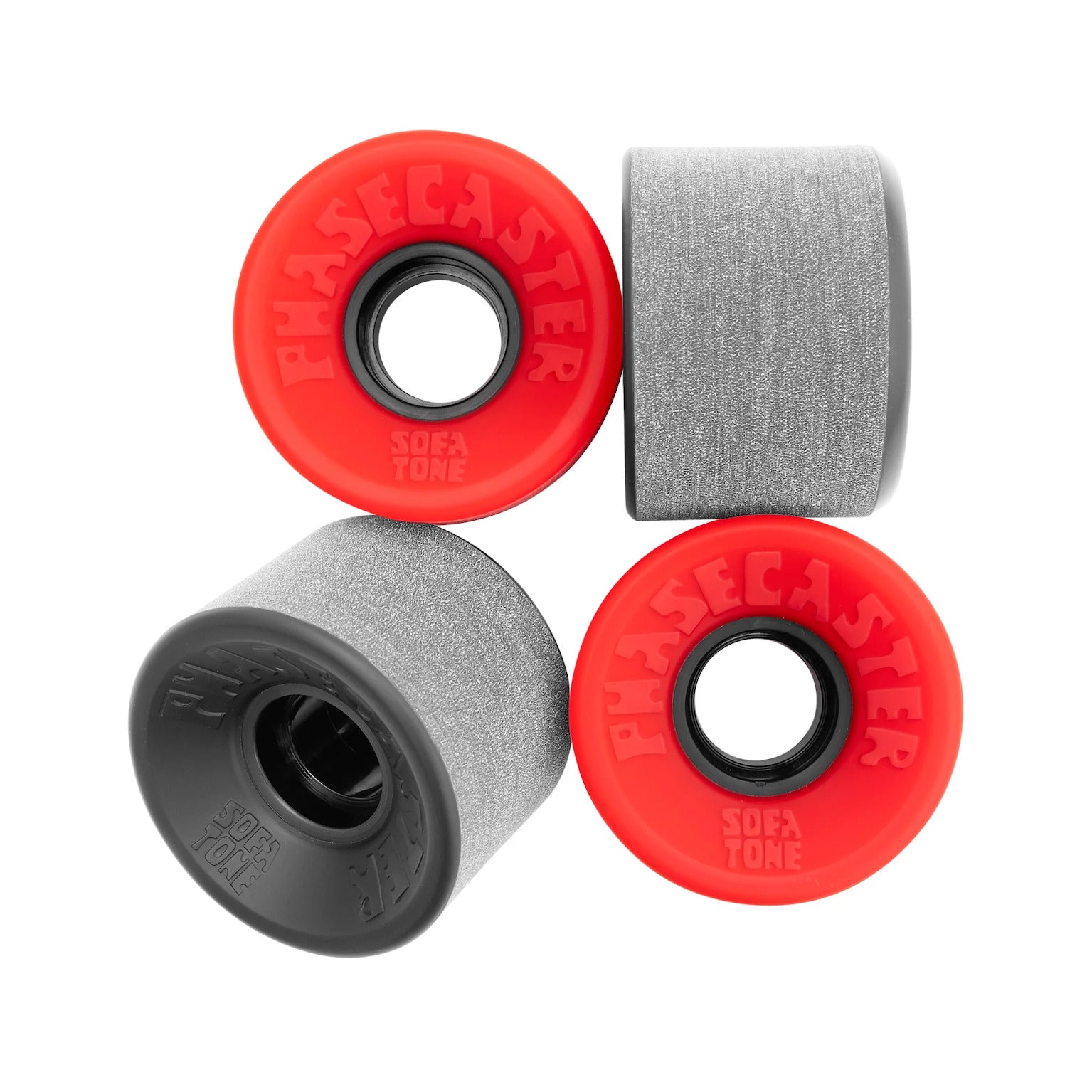 Sofa Tone - Two Tone 78A black-red Vorderansicht