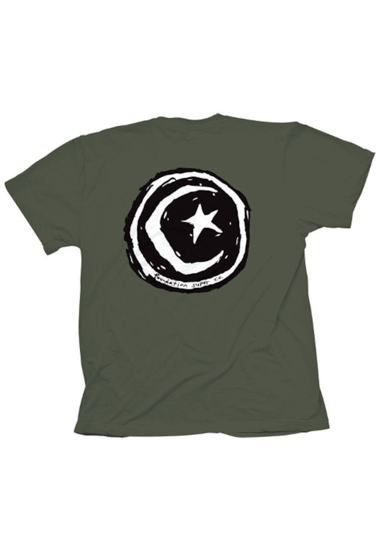 Star & Moon Front & Back Print forest Vorderansicht