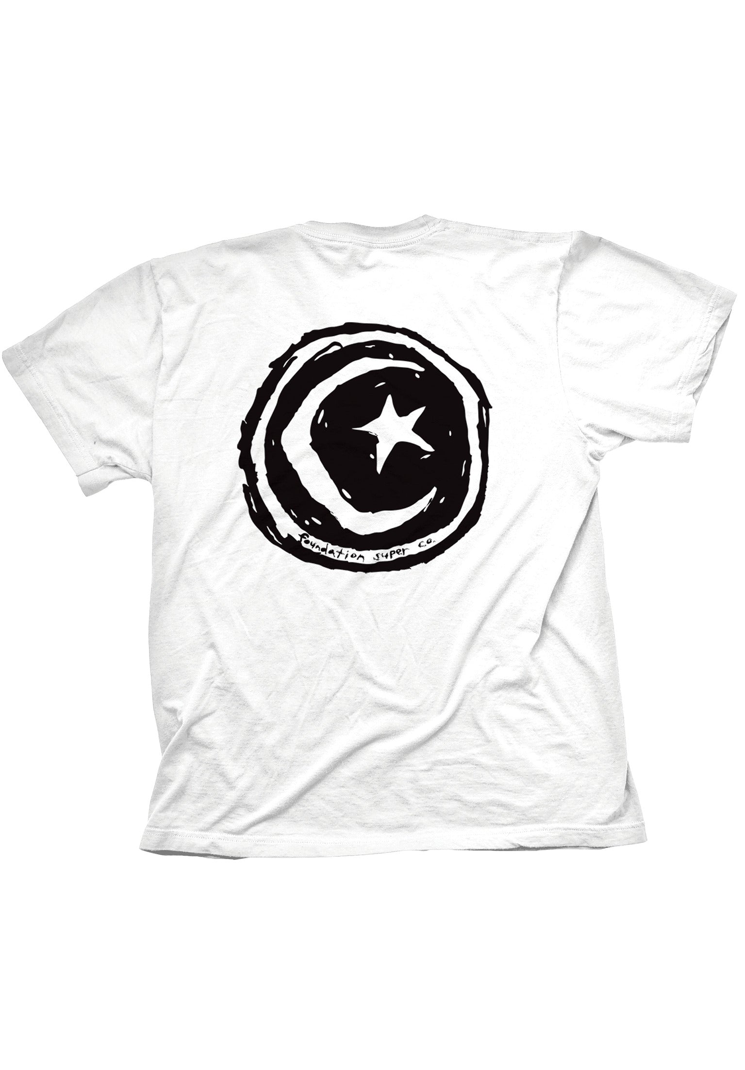 Star & Moon Front & Back Print Rueckenansicht