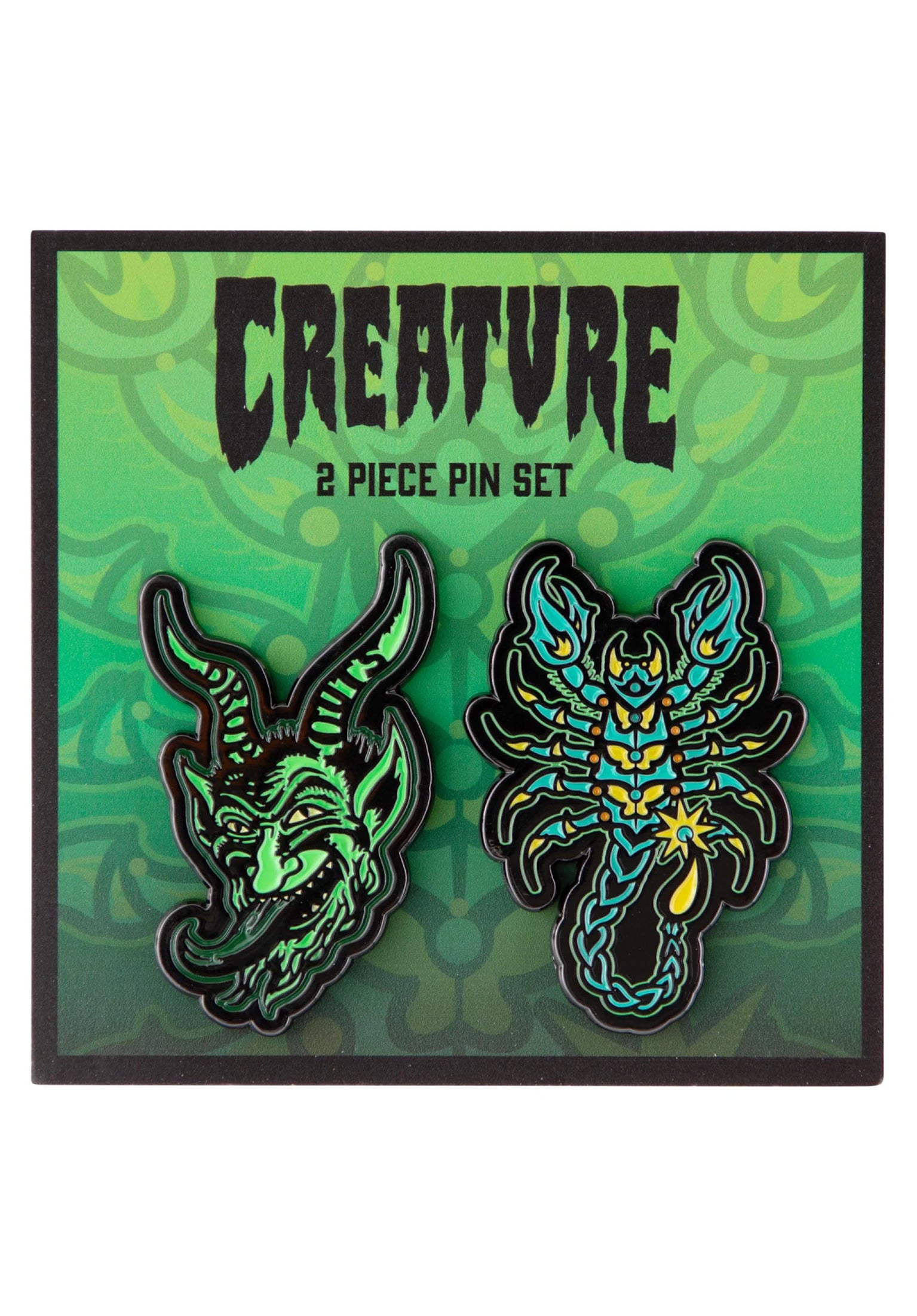 Hellion Pin Set green-black Vorderansicht