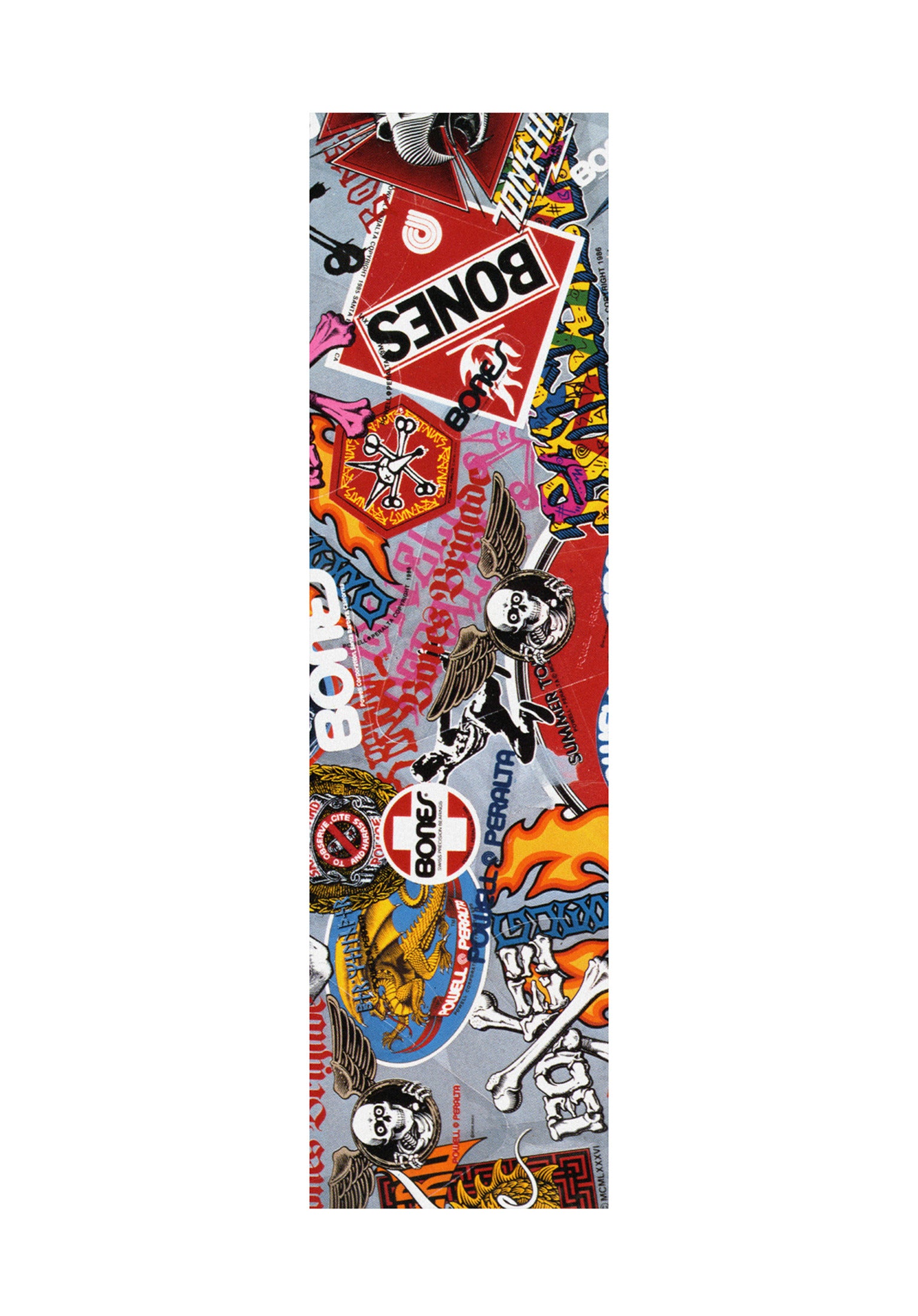 Sticker Collage Series 4 multicolored Vorderansicht