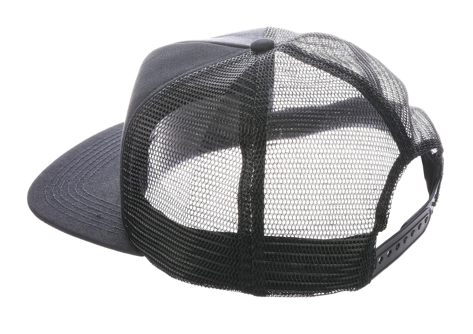 Logo Mesh Trucker 5-Panel Snapback structured Rueckenansicht