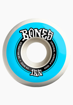 100's Originals V4 Wide white-blue Vorderansicht