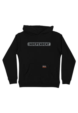 Bar Logo Youth Midweight black Vorderansicht
