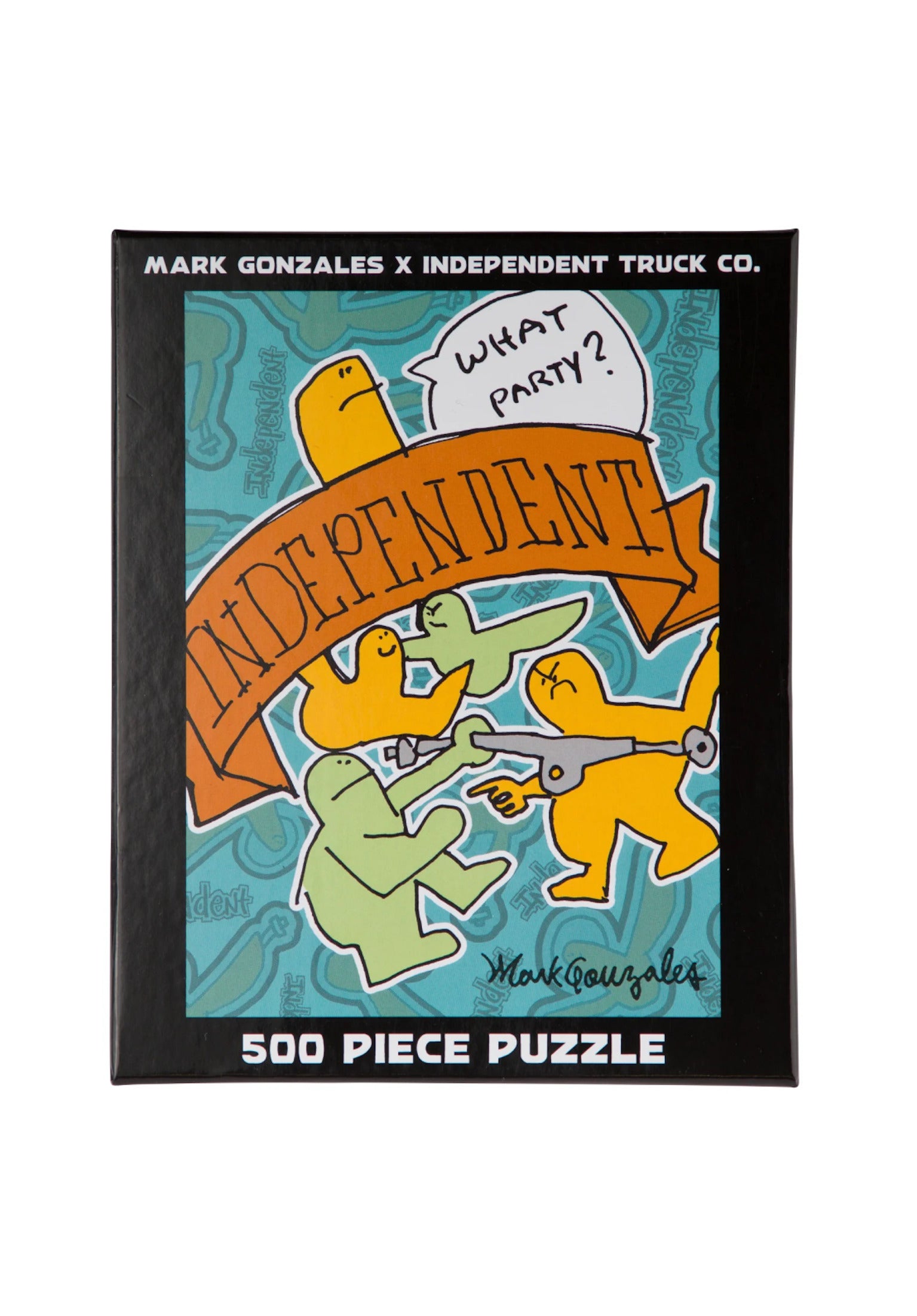 Gonz Puzzle multicolored Vorderansicht