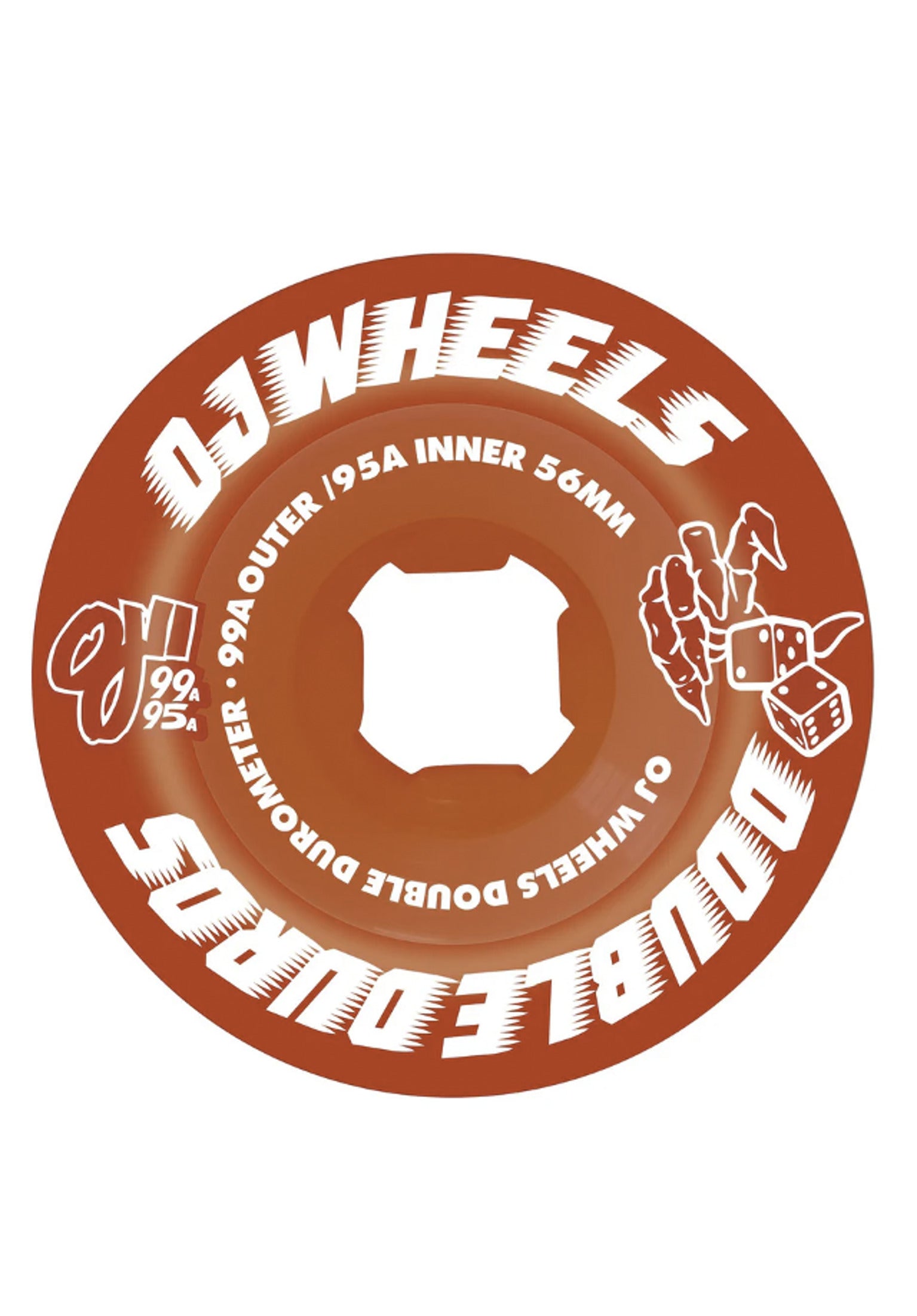 Double Duro Mini Combo 101A/95A red Vorderansicht