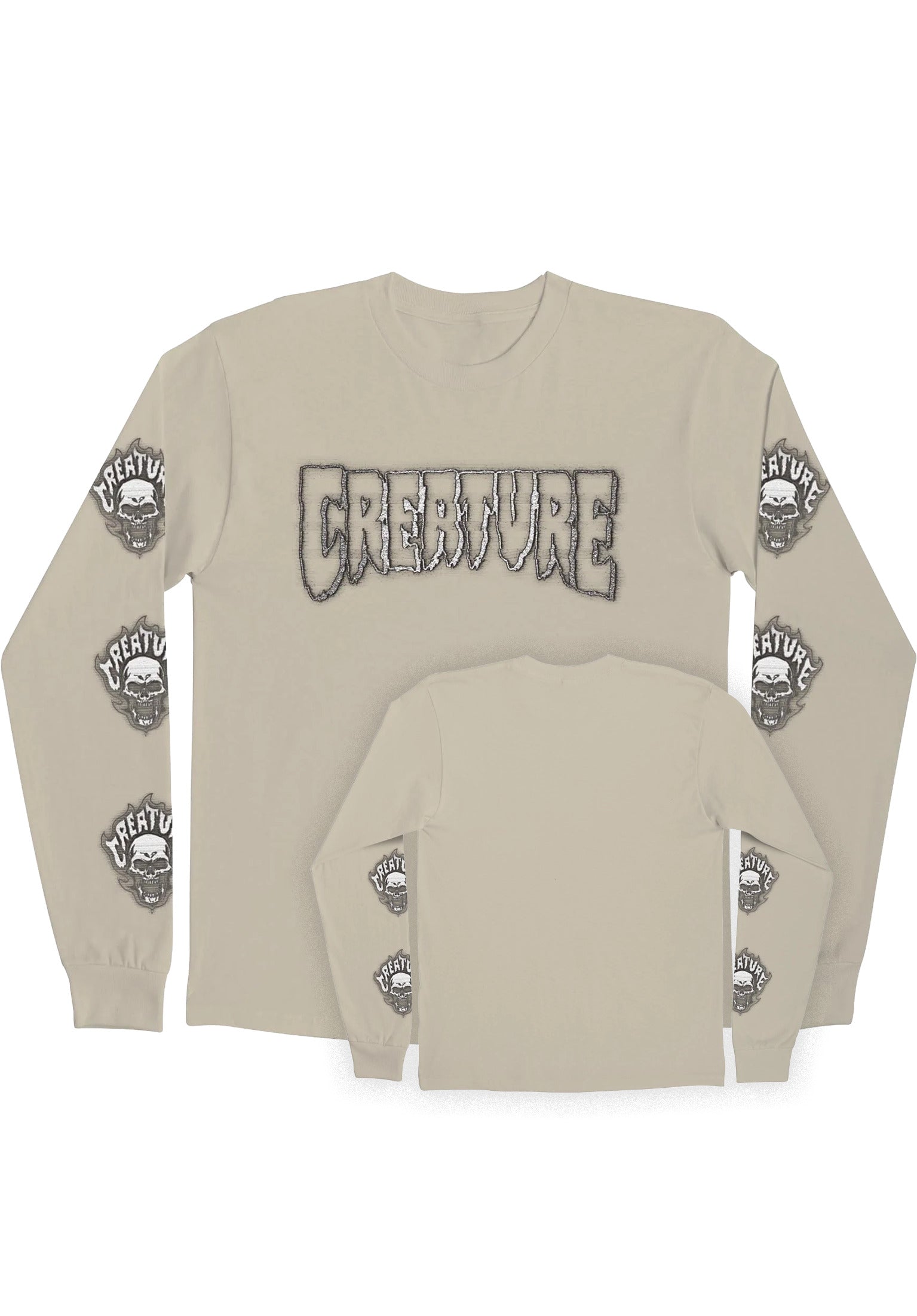 Bonehead Glitch Heavyweight sand Vorderansicht