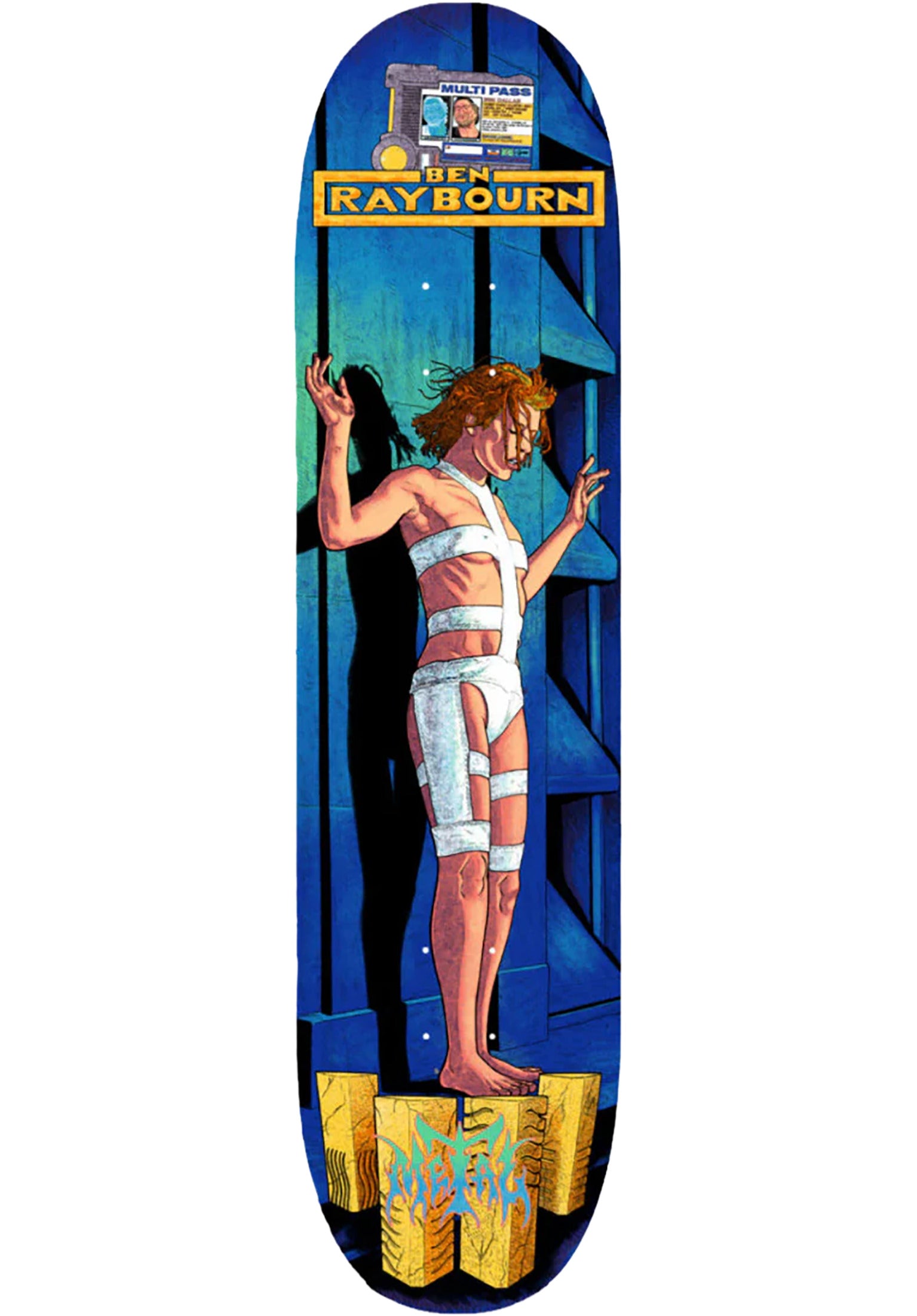 Ben Raybourn Multi Pass Football Shape various stains Vorderansicht