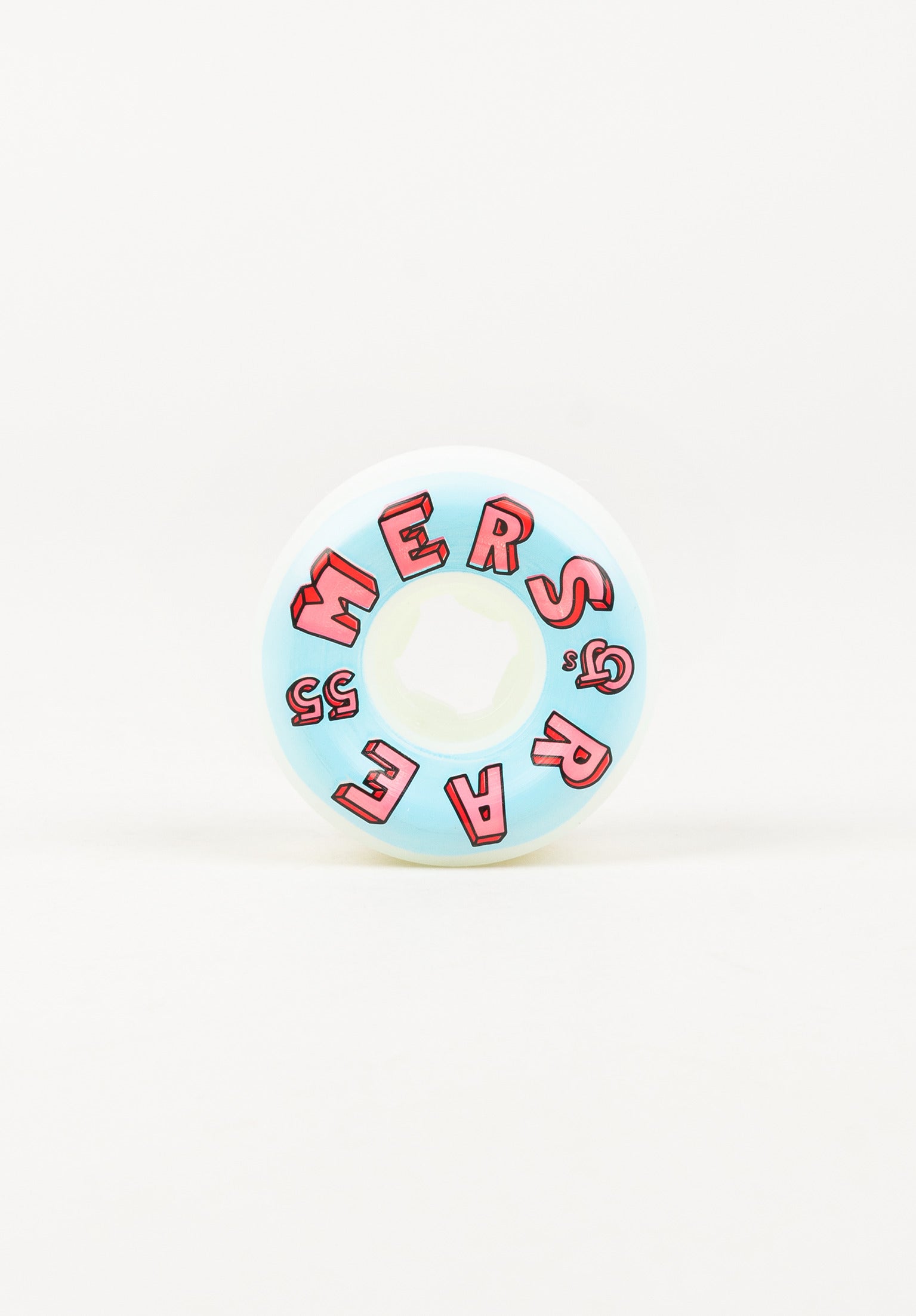 Raemers Foundation Hardline 99A white-blue Rueckenansicht