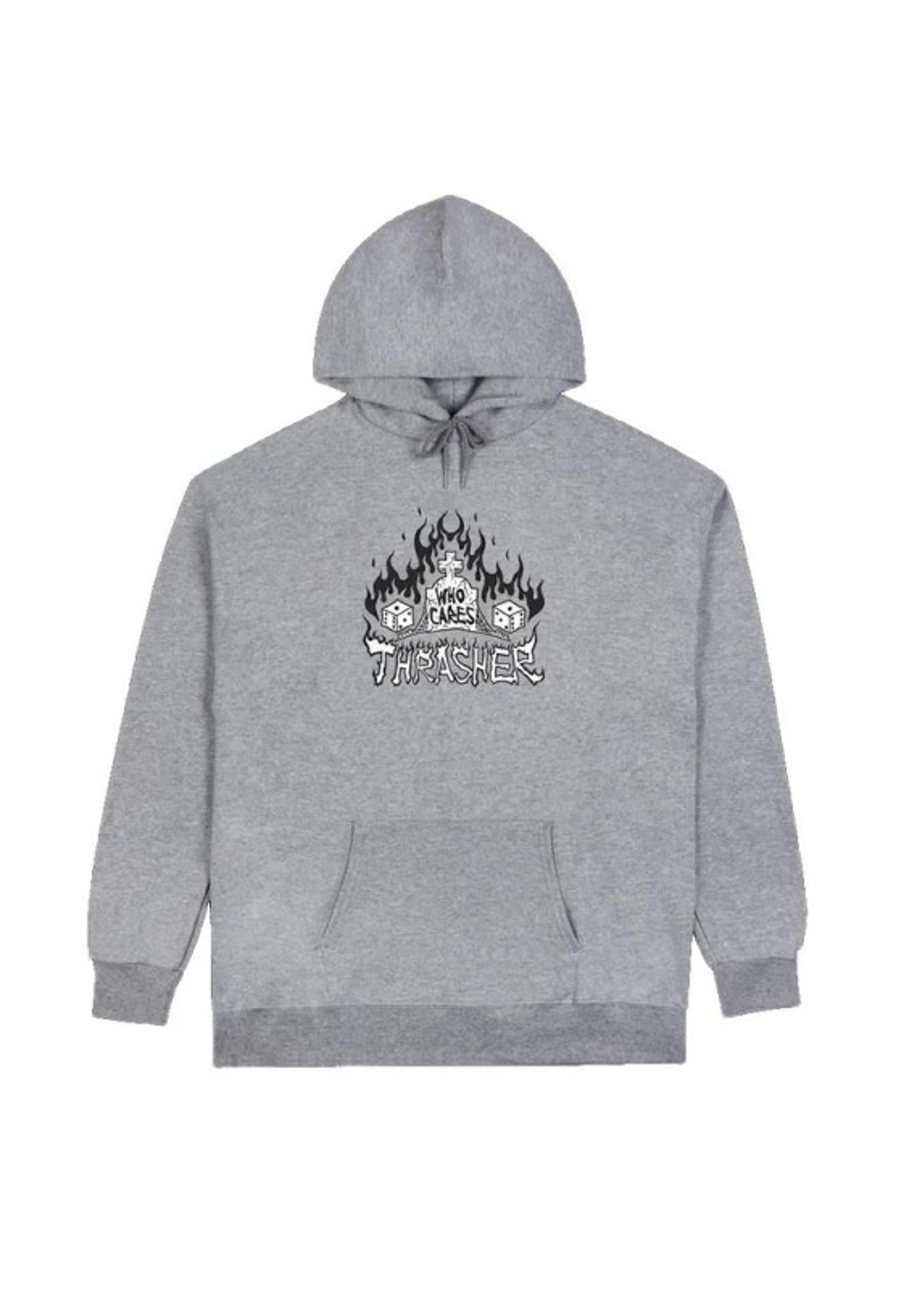 Who Cares by Neckface sportgrey Vorderansicht