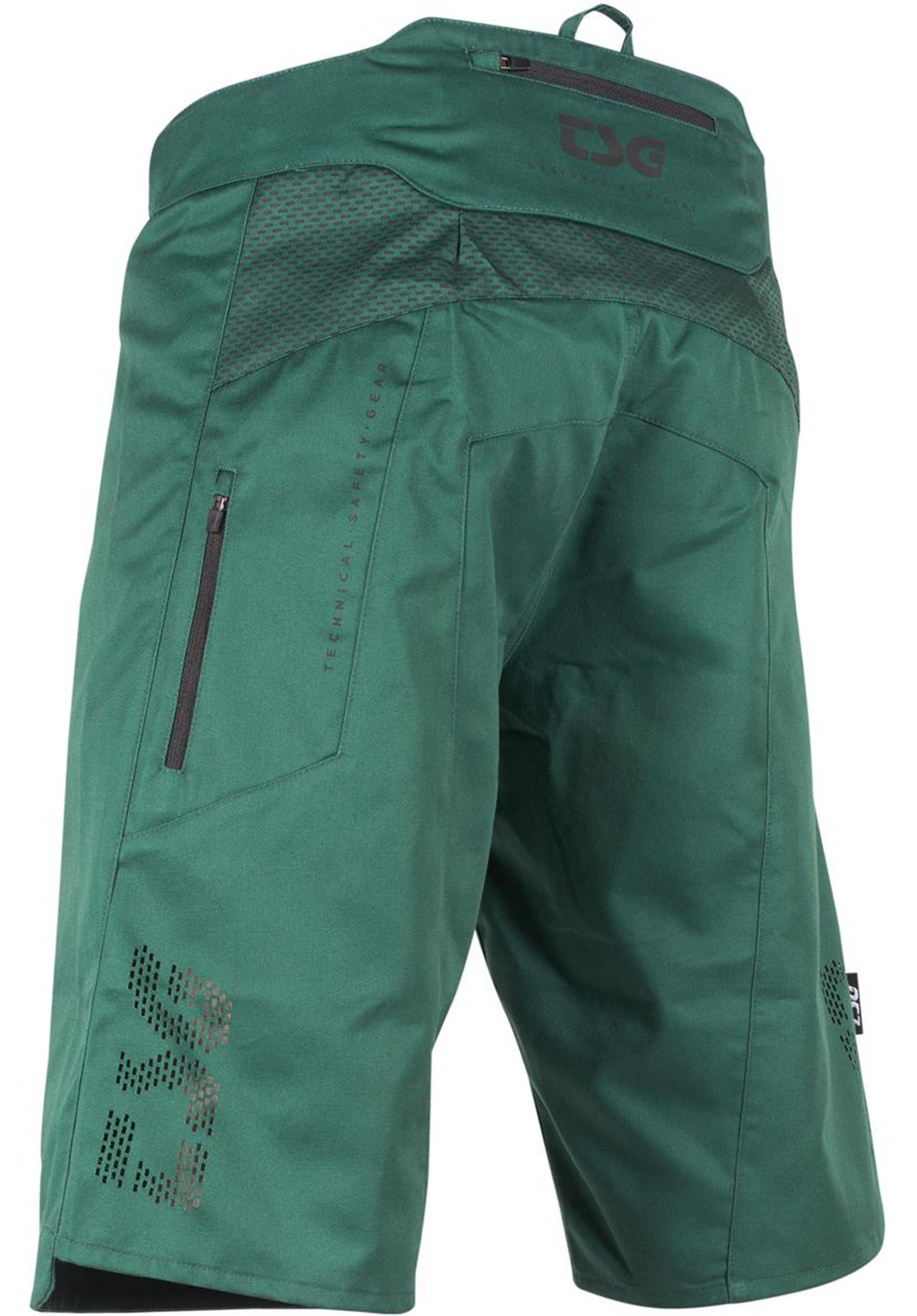 Explorer Shorts forest green Closeup1