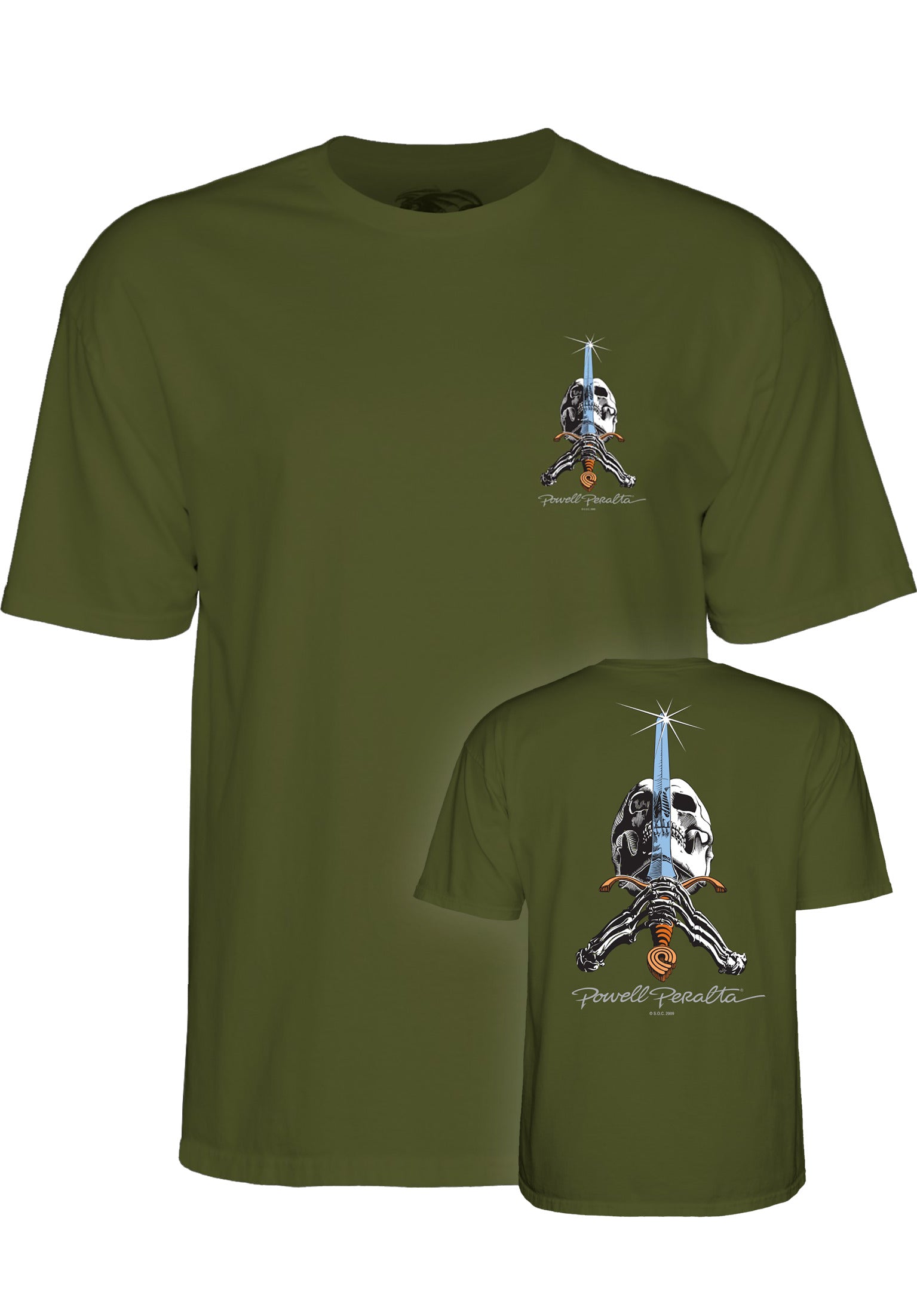 Skull & Sword Vorderansicht