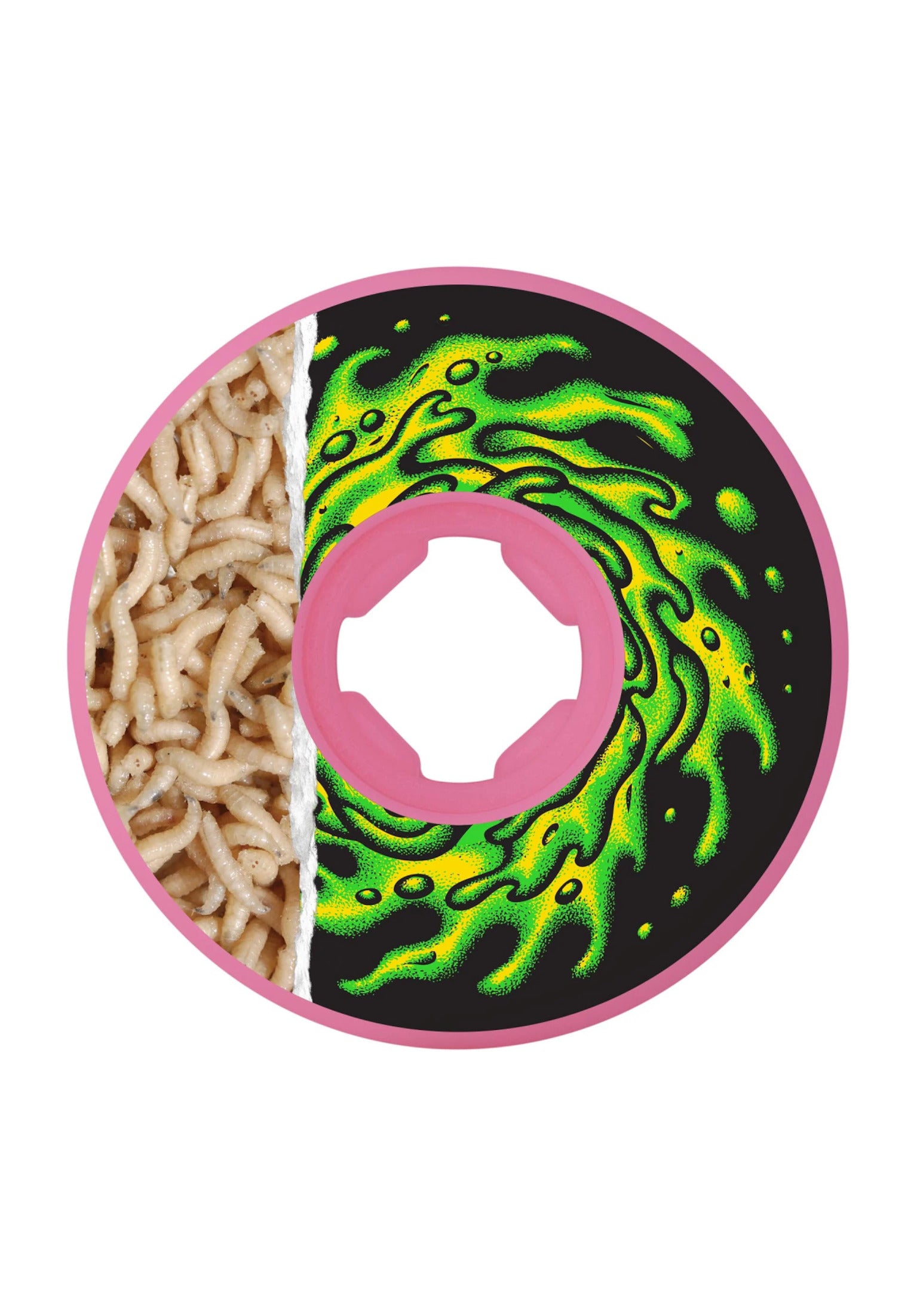 Tear Away Maggots Vomit Mini Hardline 97A neon-pink Vorderansicht