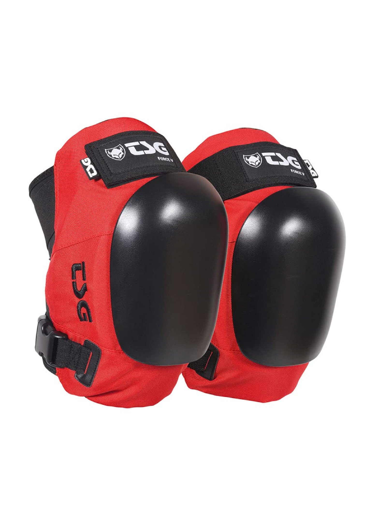 Knee Pads Force V red Vorderansicht