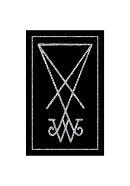 Symbol Glitter Foil Sticker black - glitter-foil Vorderansicht