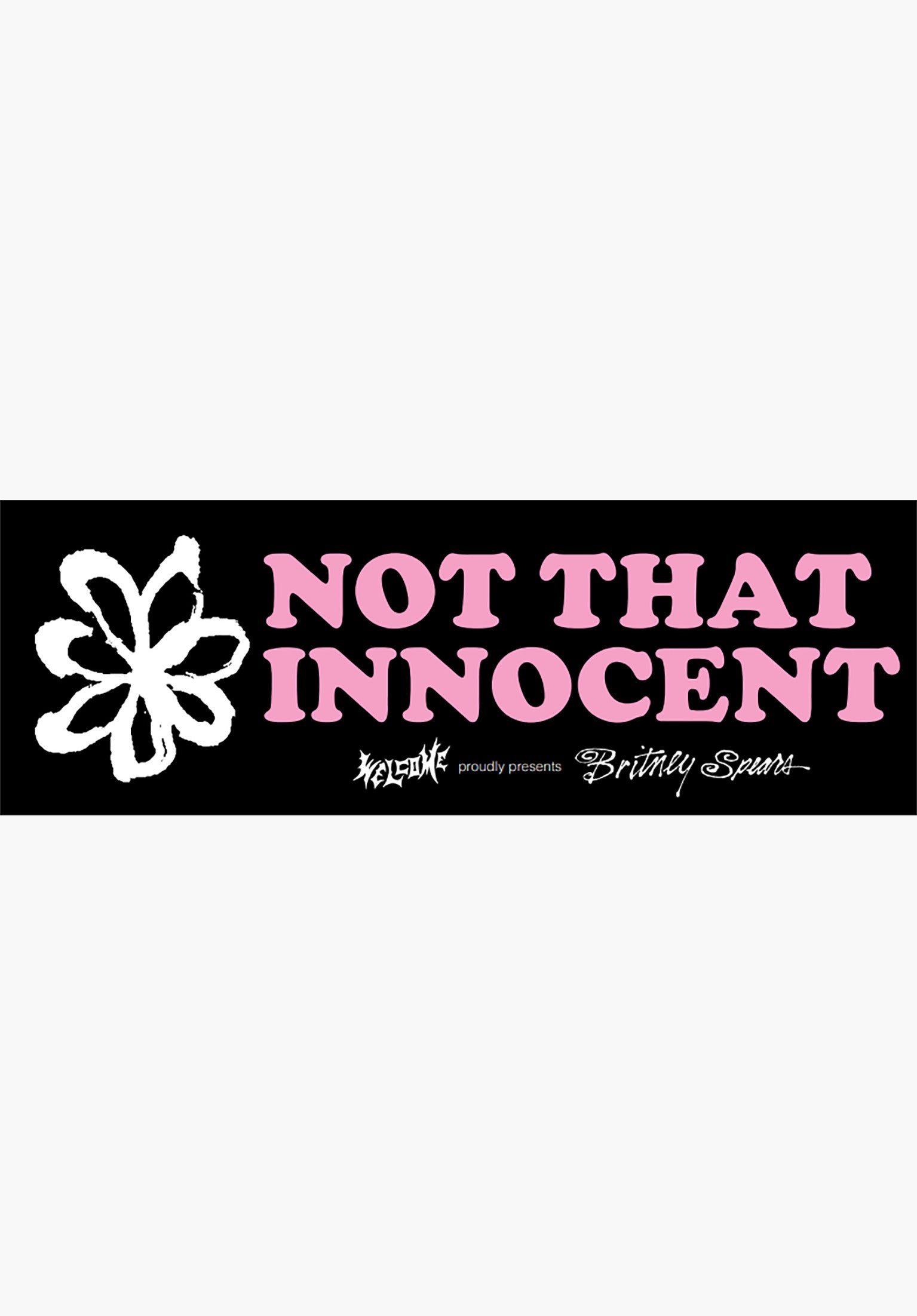 x Britney Spears Not That Innocent 8 Sticker Vorderansicht