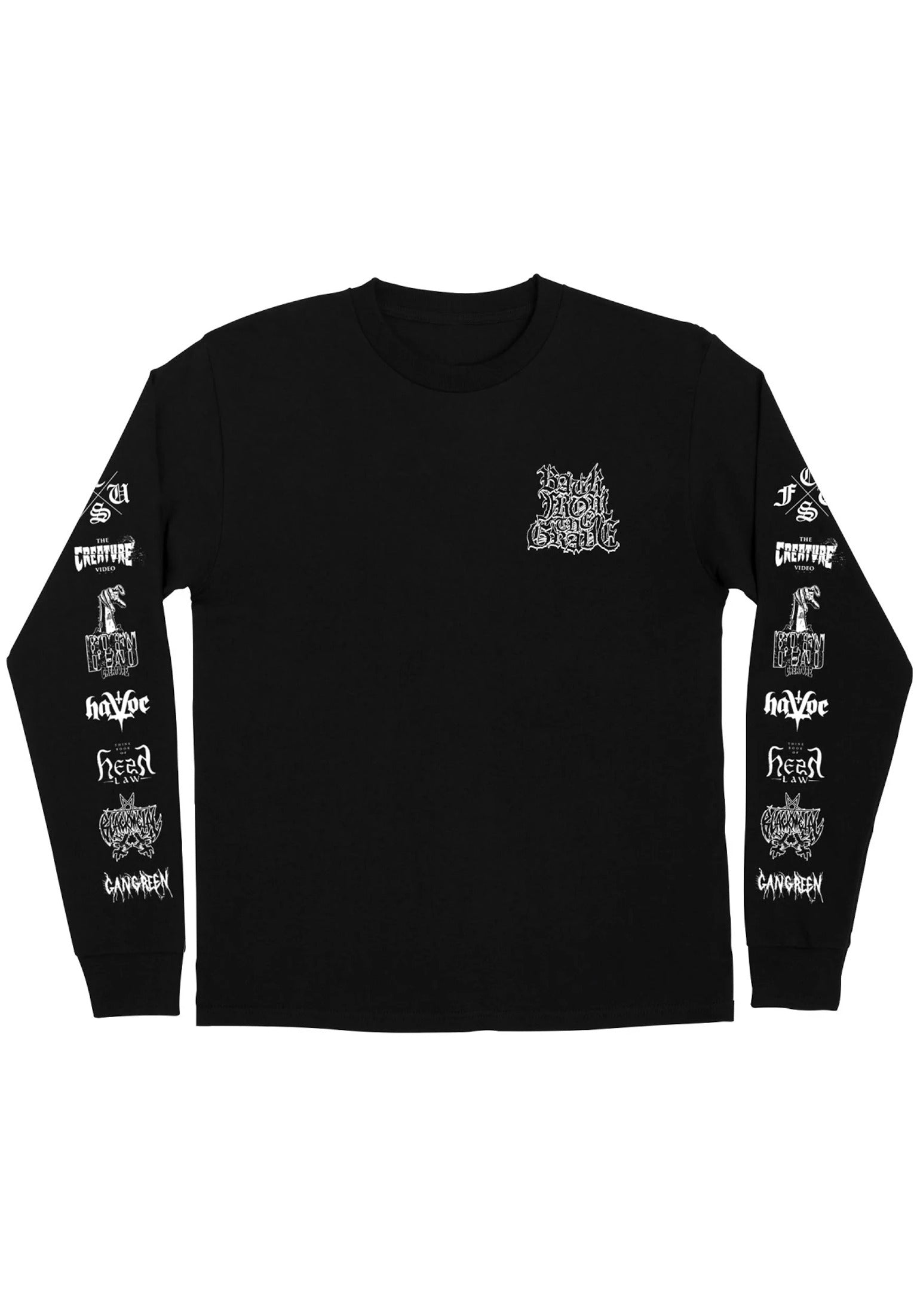 Resurrection XX L/S Heavyweight black Vorderansicht