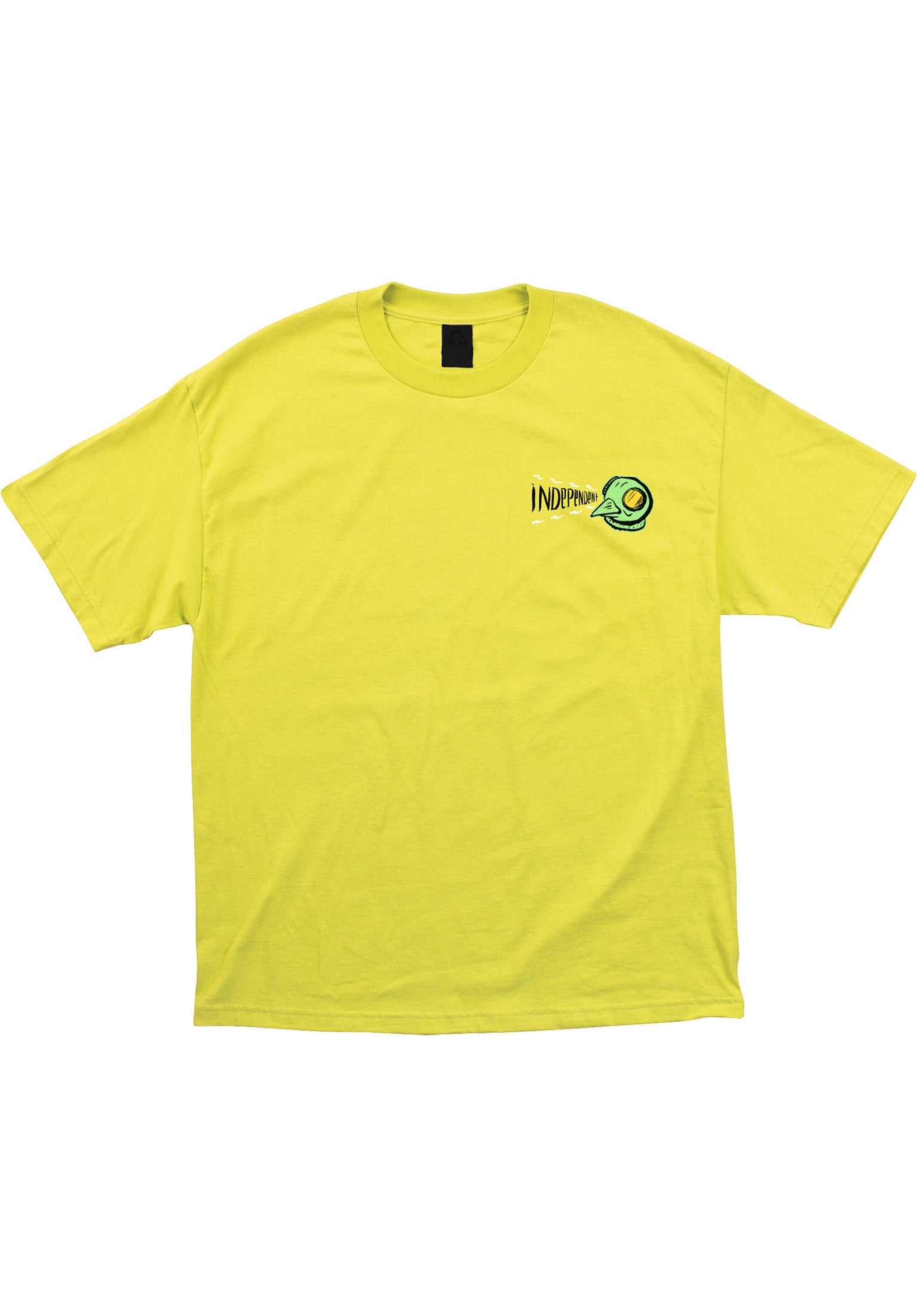 Hawk Transmission S/S yellow Rueckenansicht